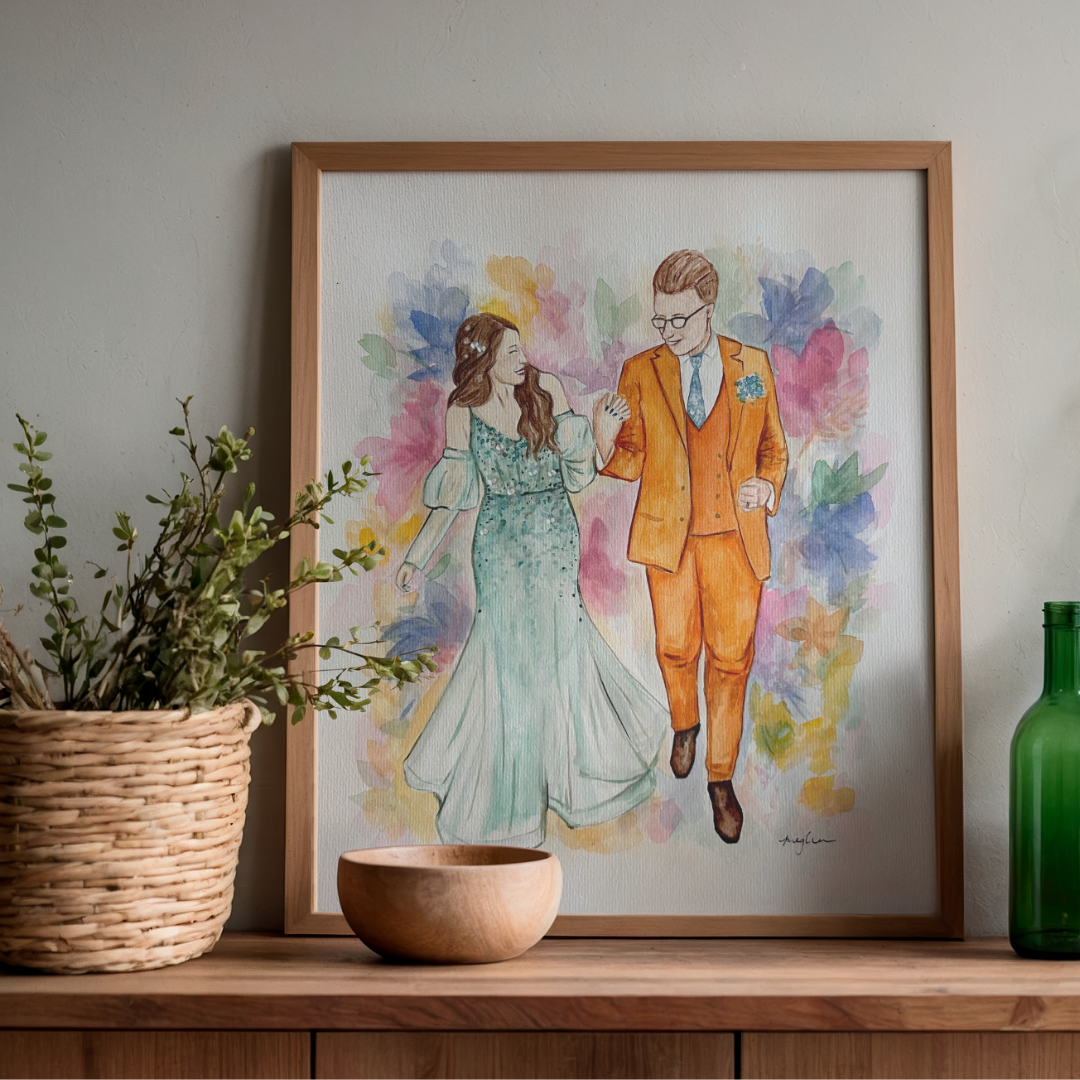 Wedding Portrait
Watercolour - Custom Size