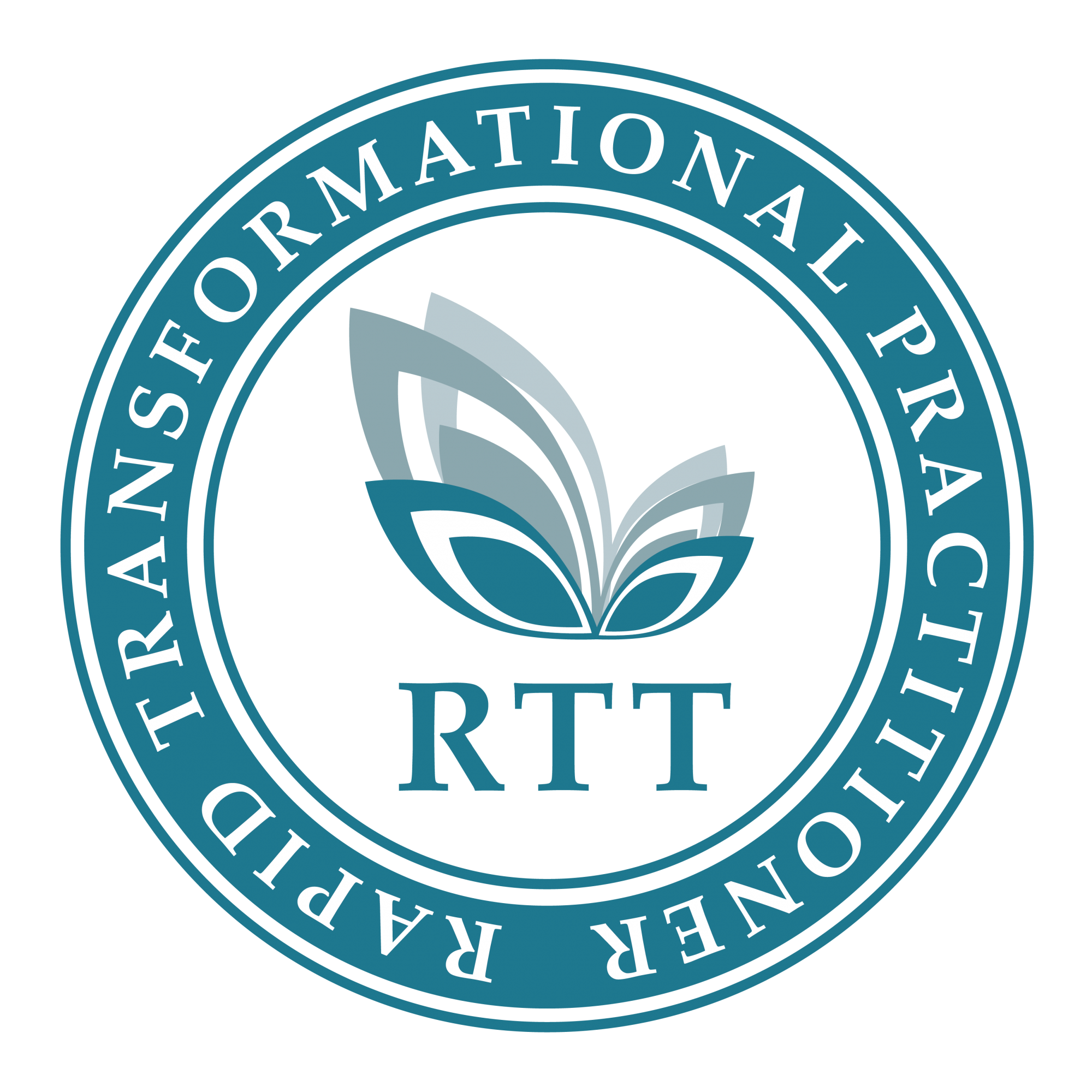 Seal of the Recorder of the Transportational and Public Record, with a stylized flower logo and the initials 'RTT'.