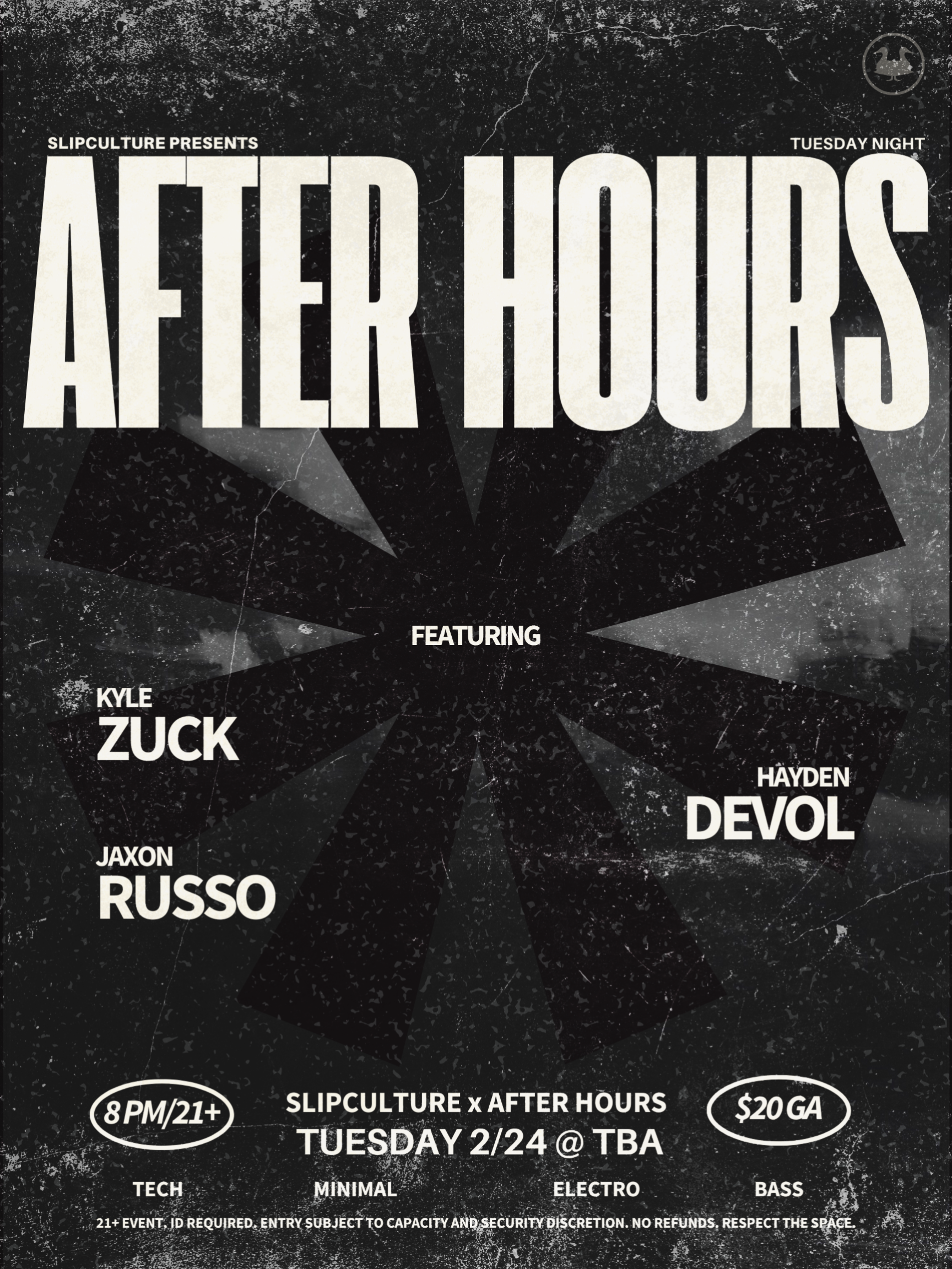 After Hours @ TBA