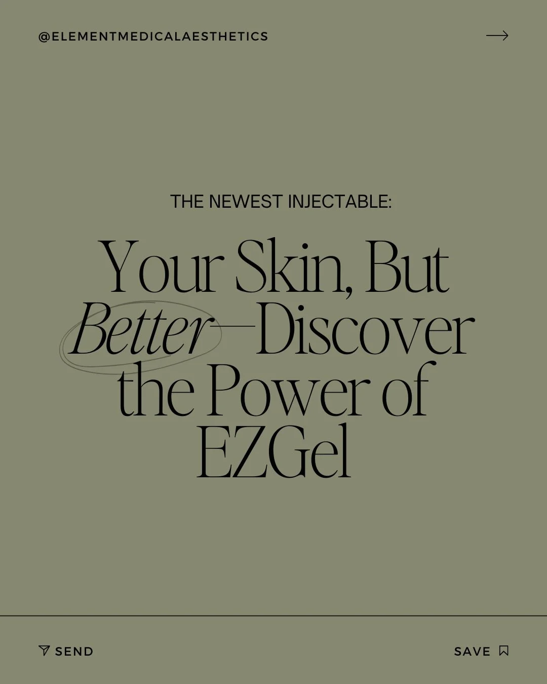 EZ Gel / PRF Gel: Natural Volume + Skin Regeneration 🤍

EZ Gel (also known as PRF Gel) is one of my favorite options for patients who want natural-looking rejuvenation without synthetic filler.

Here&rsquo;s how it works 👇
EZ Gel is created from yo