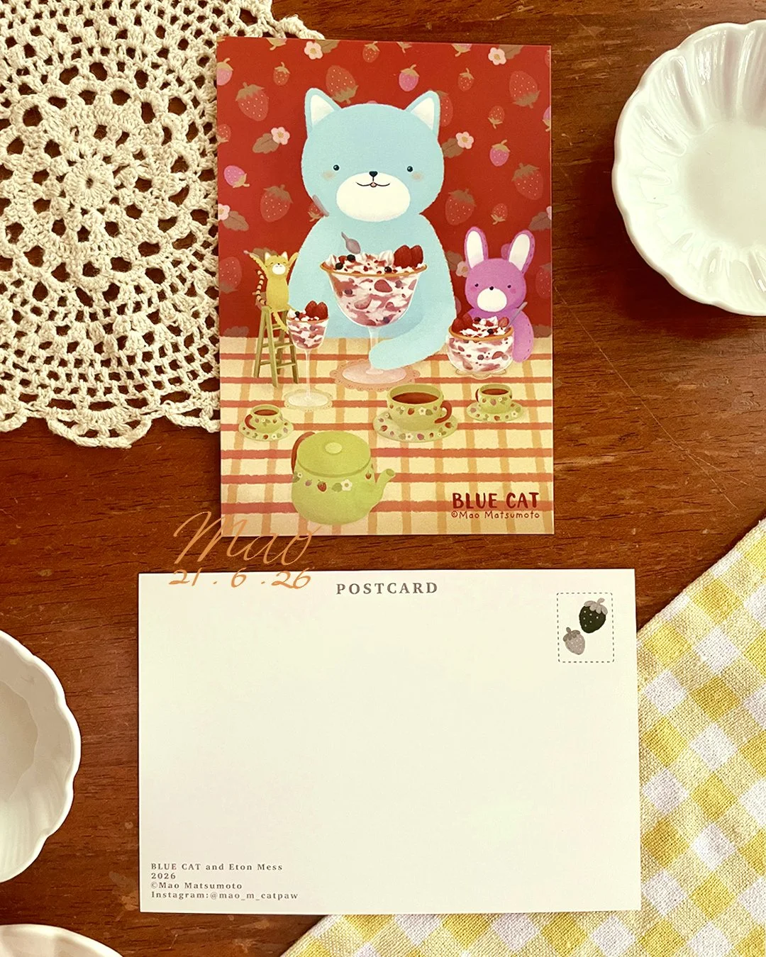 BLUE CAT and Eton Mess Postcard (sign).jpg