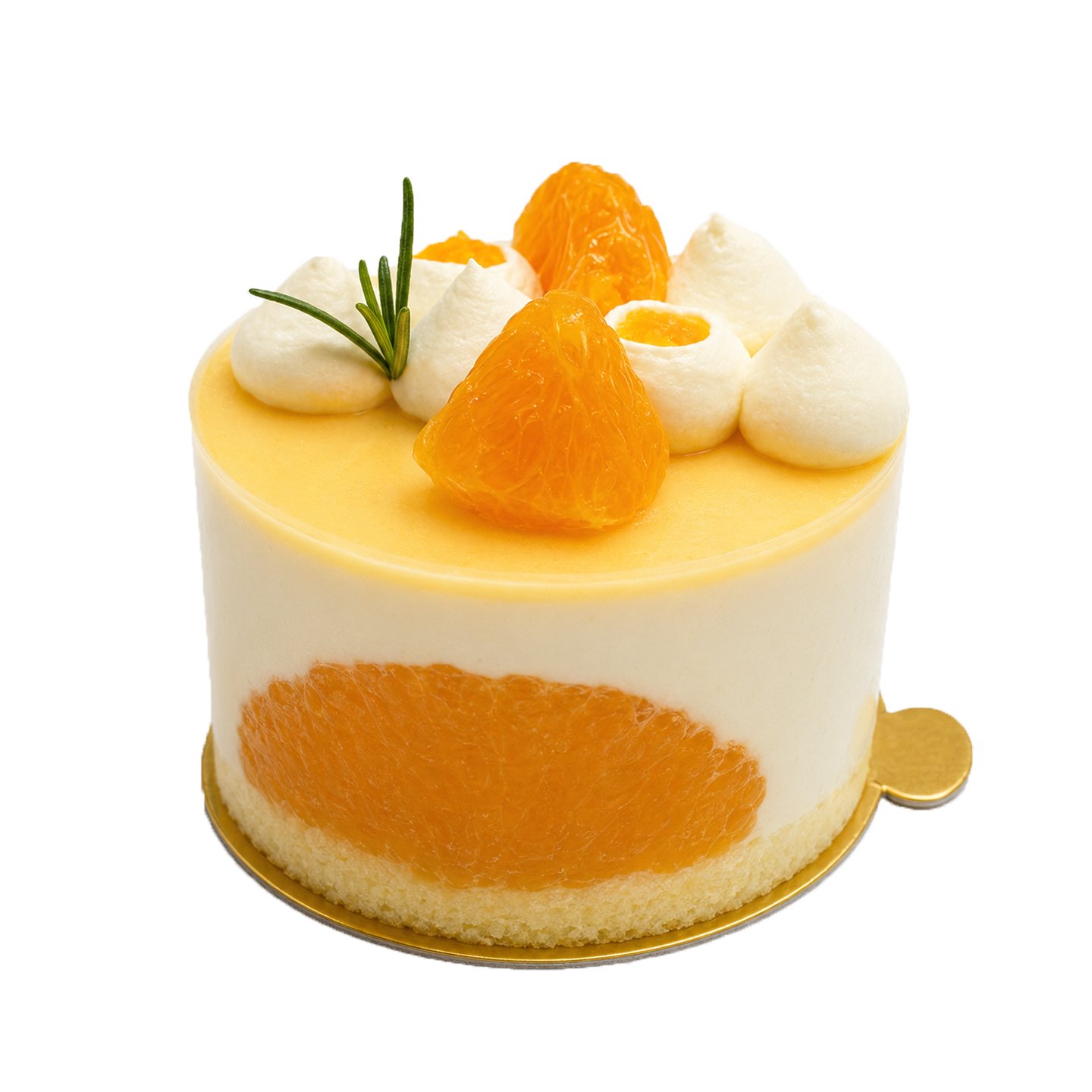 3" Orange Soleil

Orange mousse, citrus jelly & vanilla cream.
