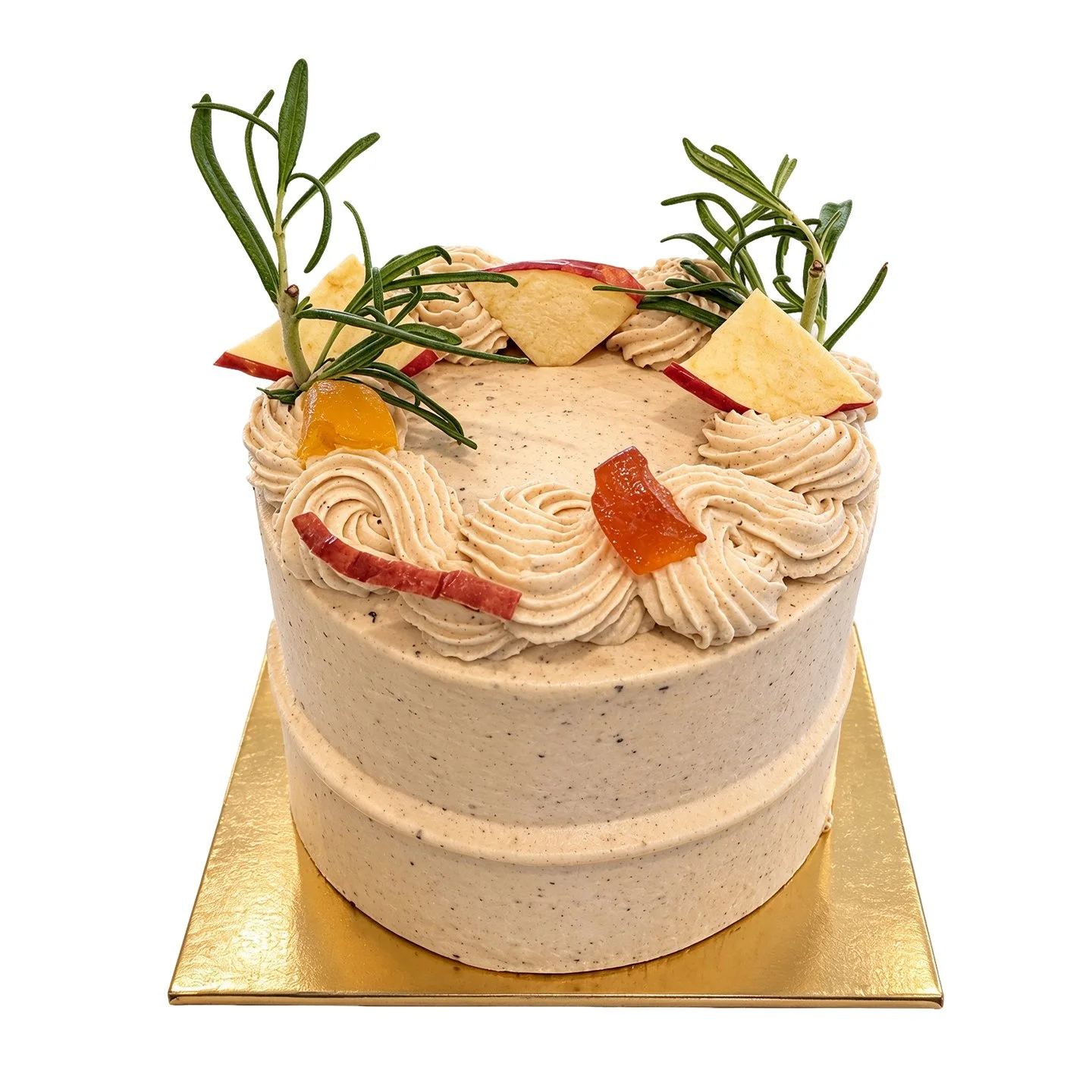 3“ Earl Grey Reverie 
 
Earl Grey tea cream, apple, caramel & vanilla sponge.