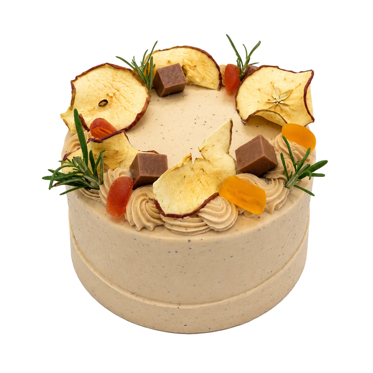 6“ Earl Grey Reverie 
 
Earl Grey tea cream, apple, caramel & vanilla sponge.
