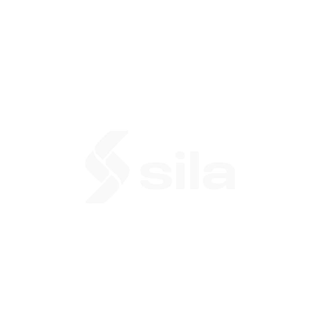 Black background with the white logo and text 'sila'