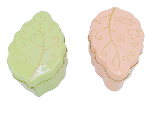 leaf-shaped tin