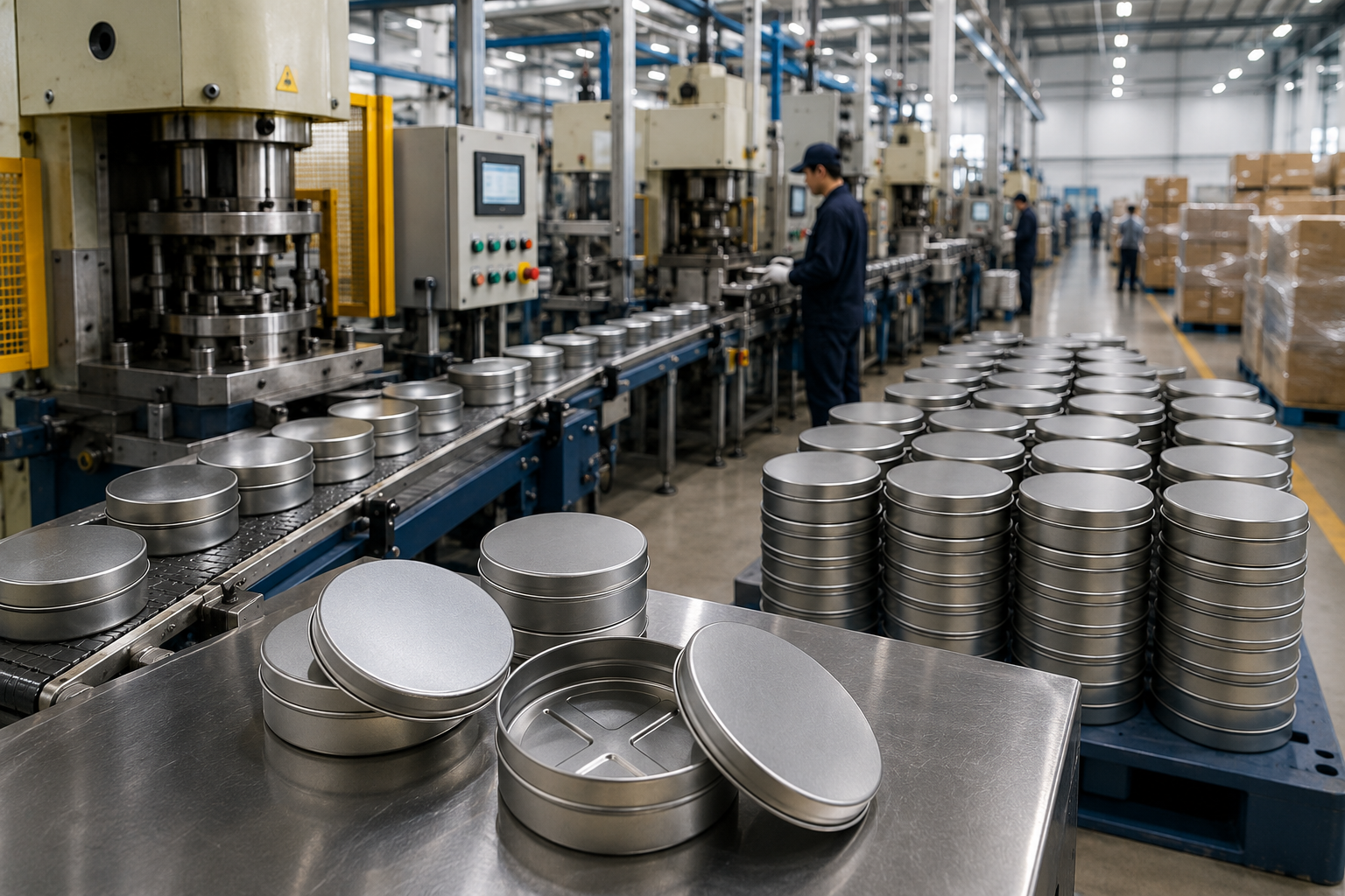 Metal tins manufacter