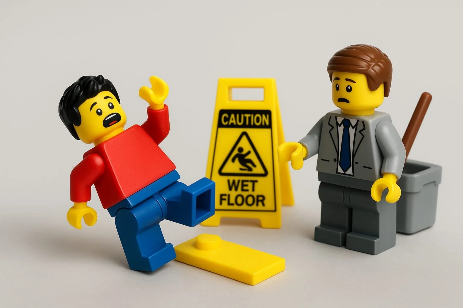 Premises liability lawyer in California representing victims of slip and fall accidents caused by dangerous floor conditions.