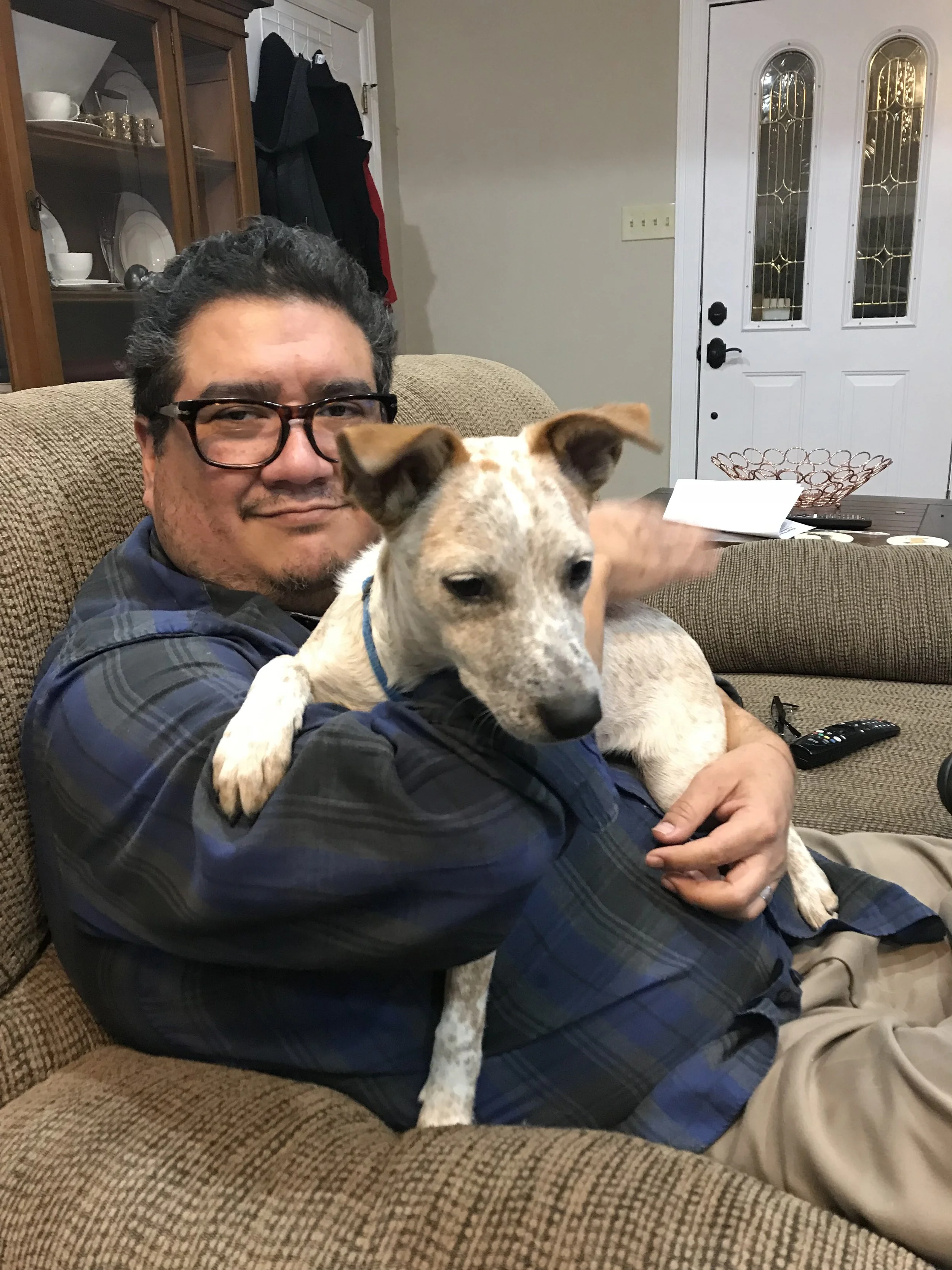 Gustavo and his puppy!
