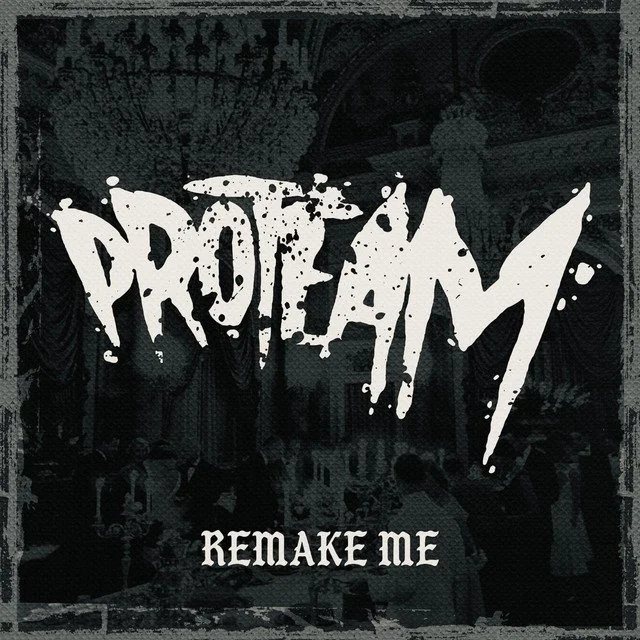 Album cover with the word 'PROMEM' in a jagged style and 'REMAKE ME' written below.