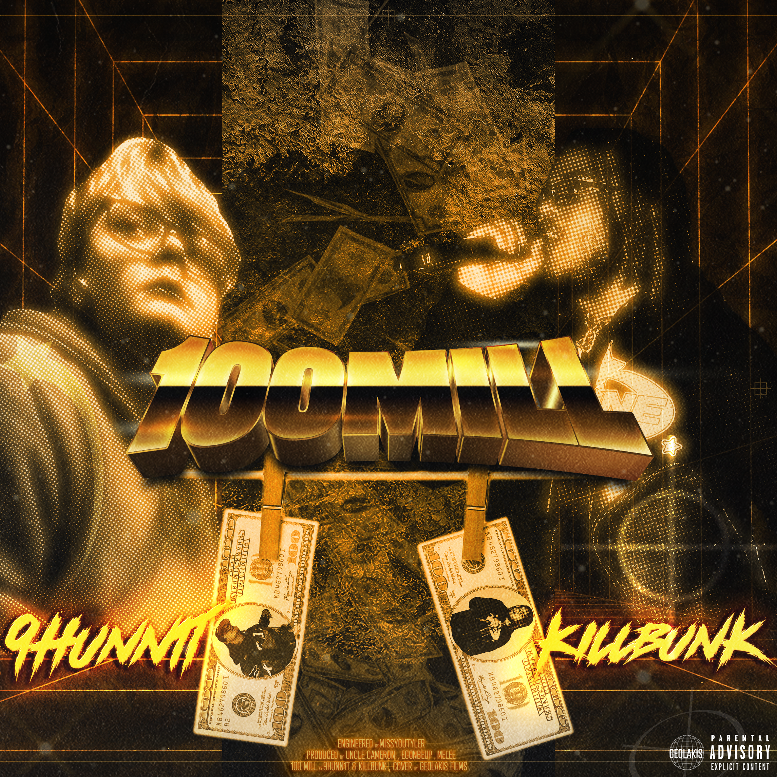 100 MILL - Cover Design