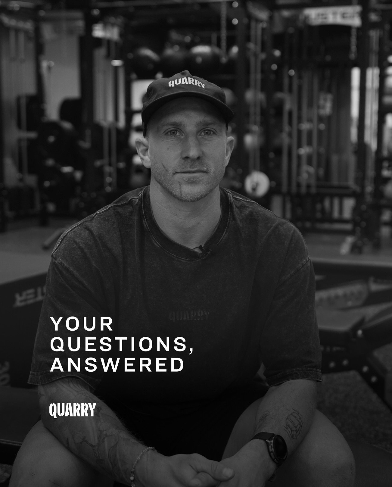 Got questions about training, nutrition, or where to start?
We&rsquo;ve got the answers 💭
Because building strength starts with knowledge - and consistency.

👇 Drop your questions in the comments.

#BuiltForEveryBody #Quarry