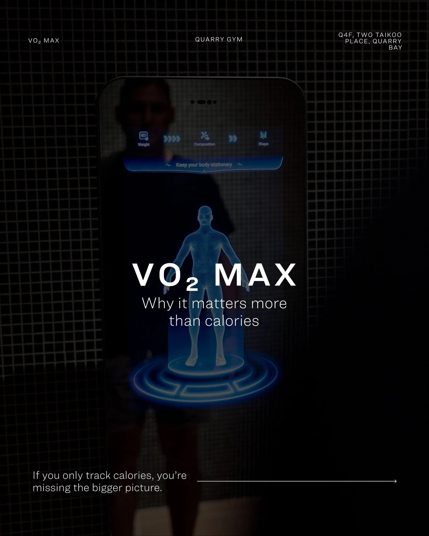 VO₂ max tells you how fit you really are.

It measures how efficiently your body uses oxygen to produce energy.

The higher your VO₂ max, the harder you can train and the better you perform.

It&rsquo;s not about one workout or one metric.
It&rsquo;s