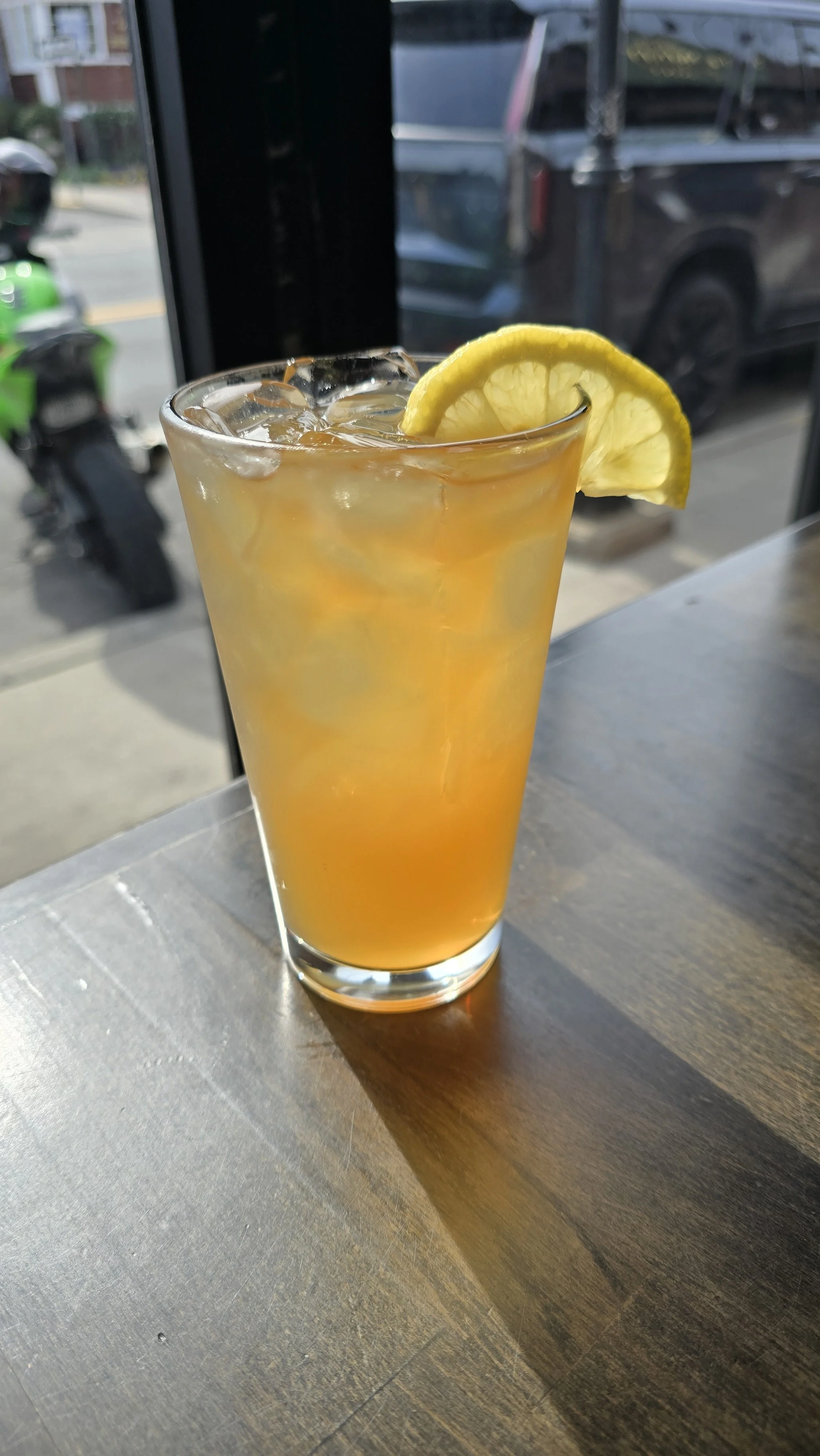 Our southern peach cocktail
