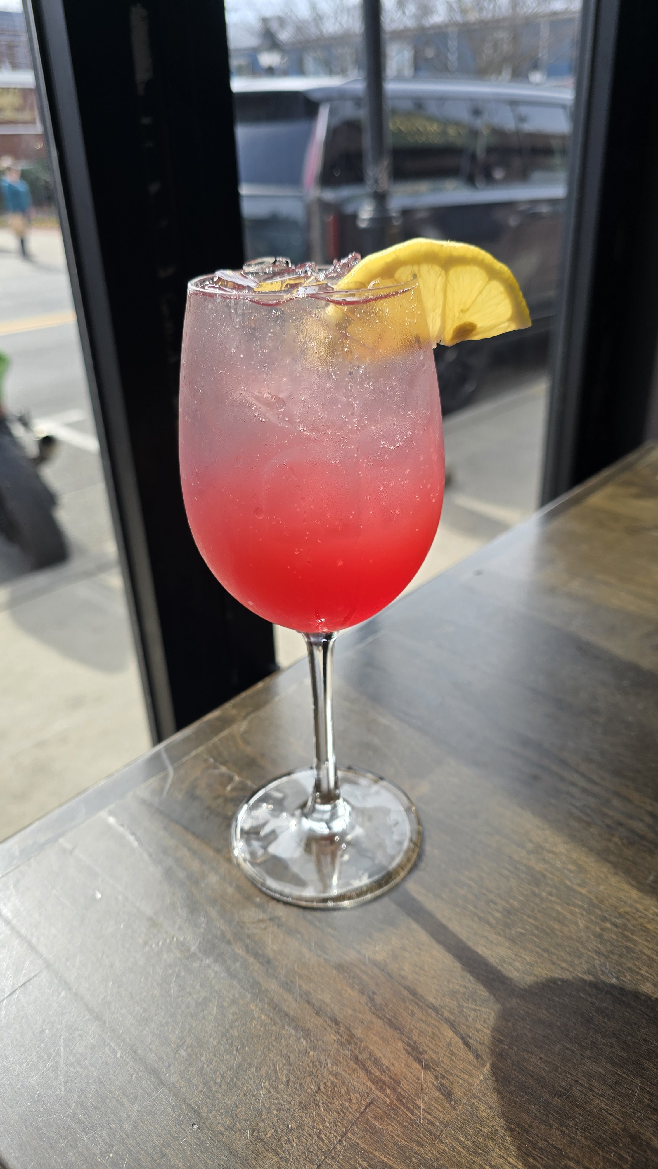 Our hibiscus spritz