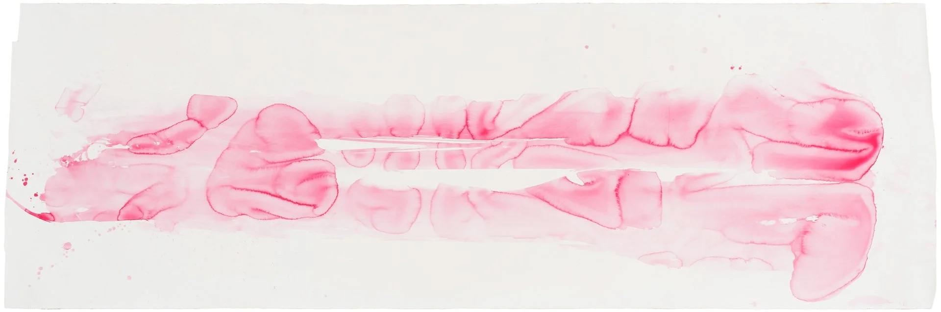 Alpha and Omega watercolour on paper 1140cmsx 3370cms