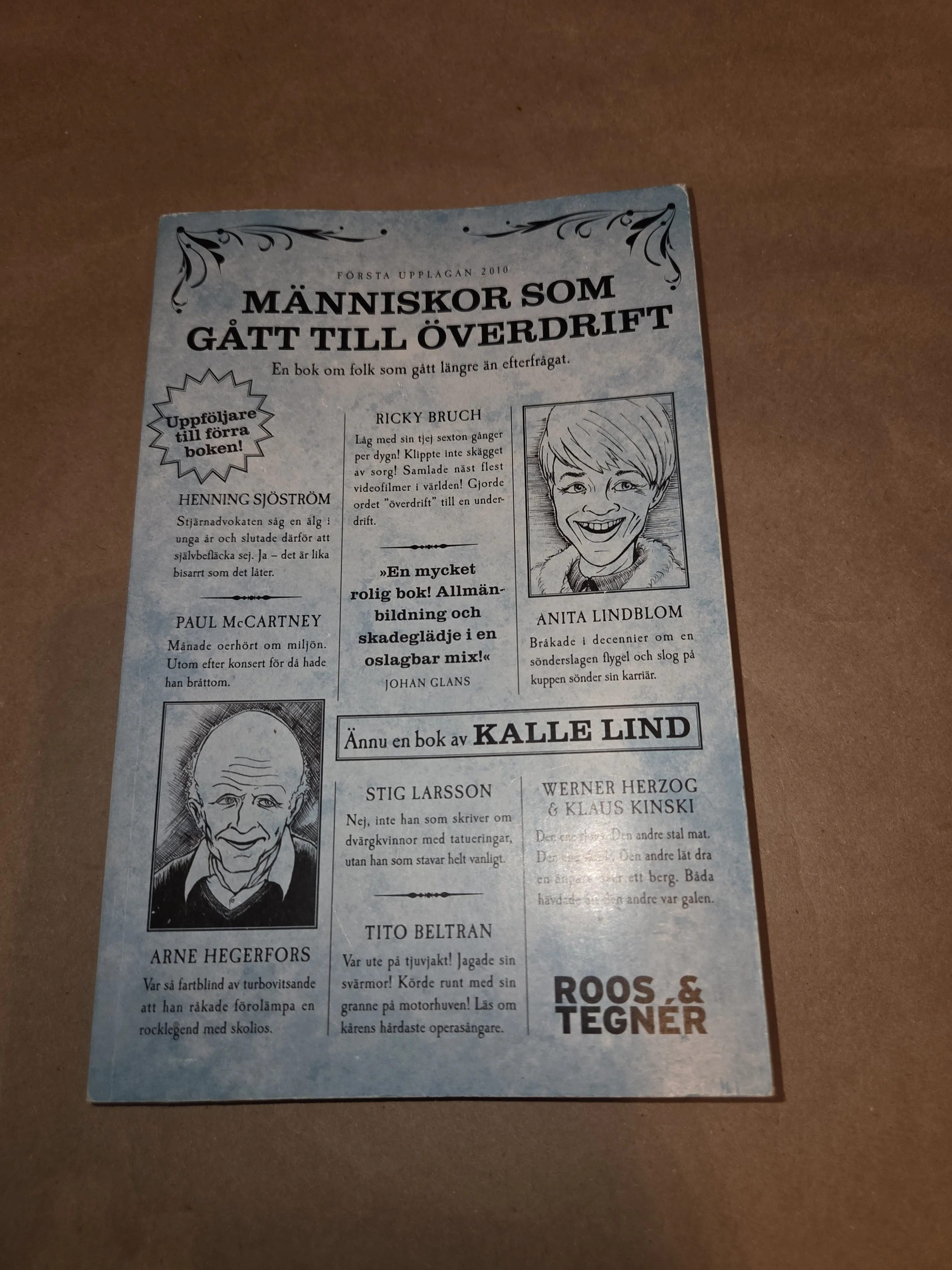 Människor som gått till överdrift - Kalle Lind