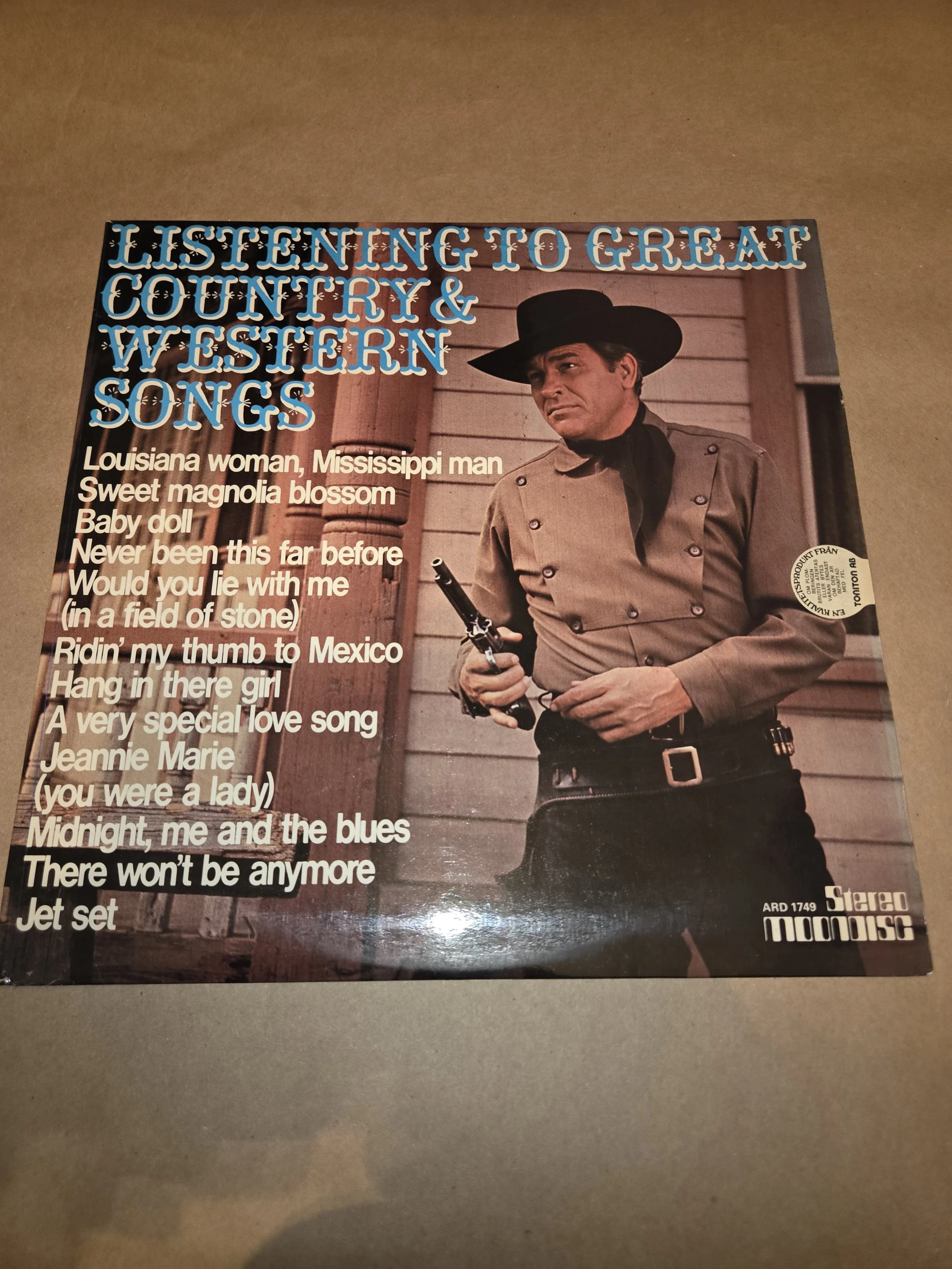 Listening To Great Country & Western Songs