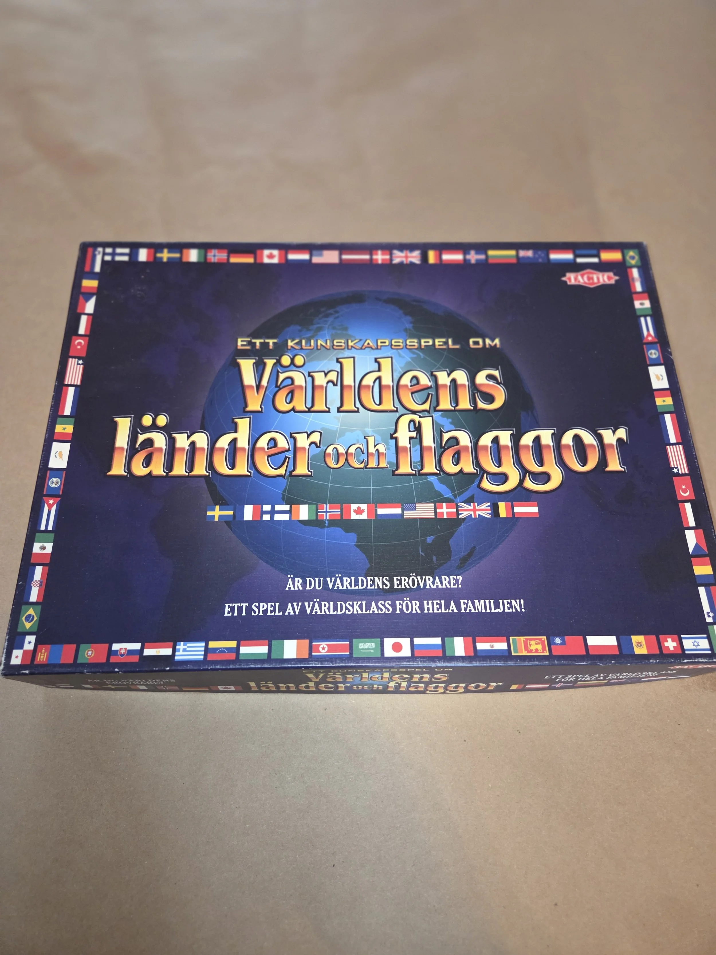 Världens länder och flaggor
