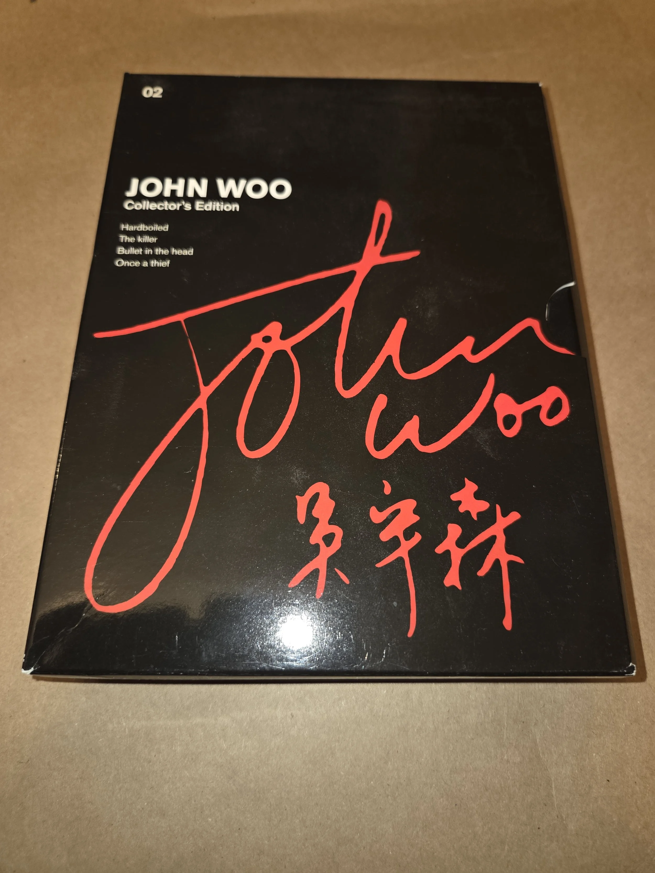 John Woo Collection 2 (The Killer, Hardboiled, Bullet In The Head, Once A Theif)