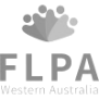 FLPA logo with stylized crown above text