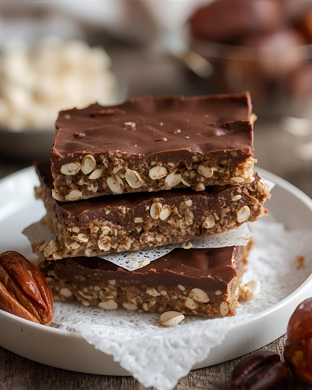 Oat-coconut bars: