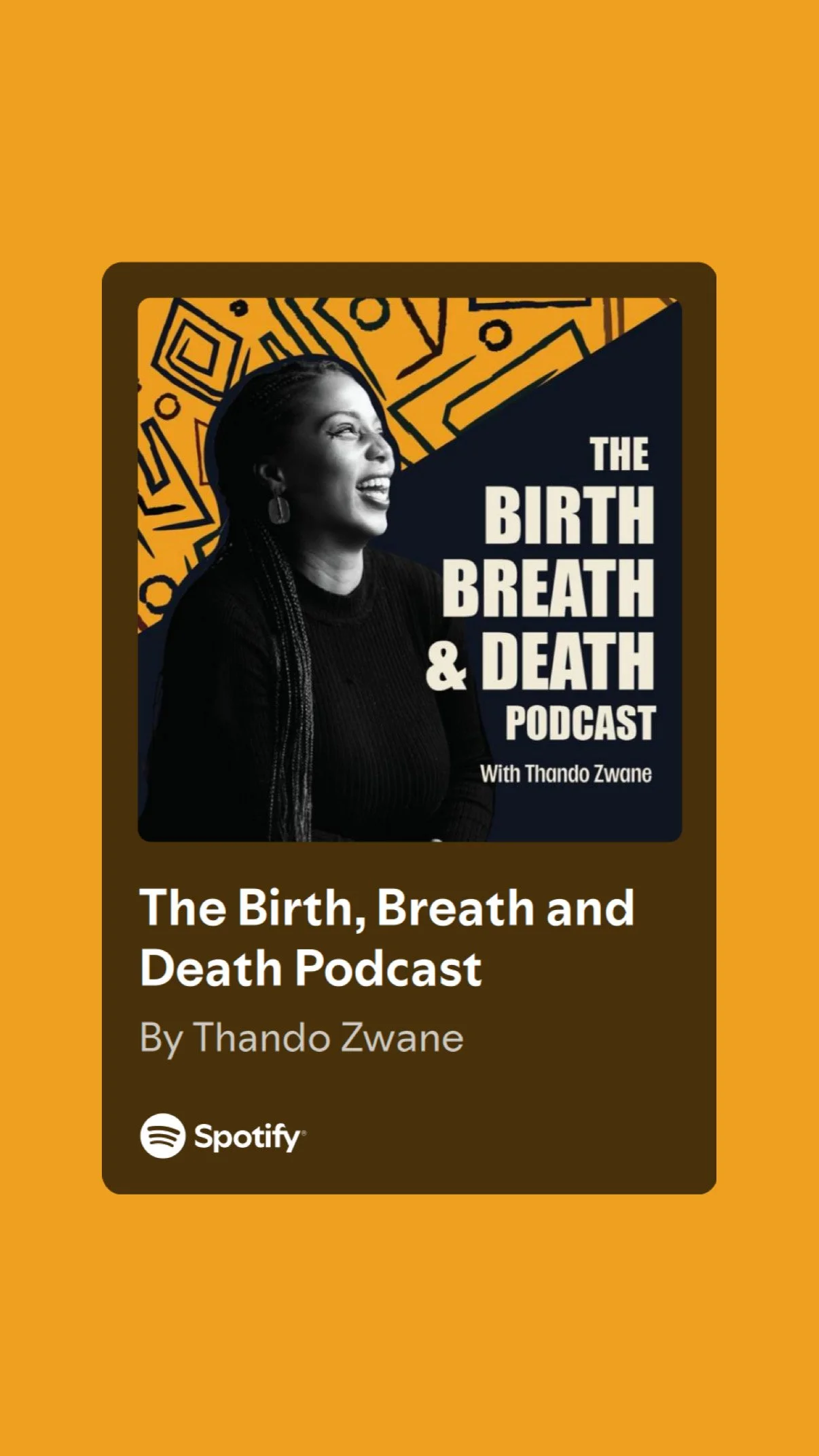 My Podcast Is Here: Birth, Breath and Death
