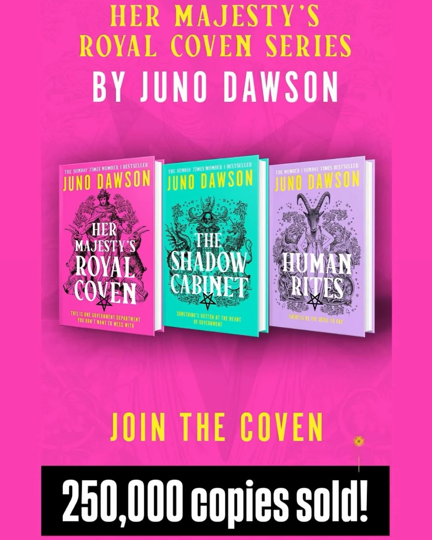 Congratulations @junodawson - 250,000 copies sold across the best-selling HMRC series. And that&rsquo;s just the UK and Republic of Ireland 😉
