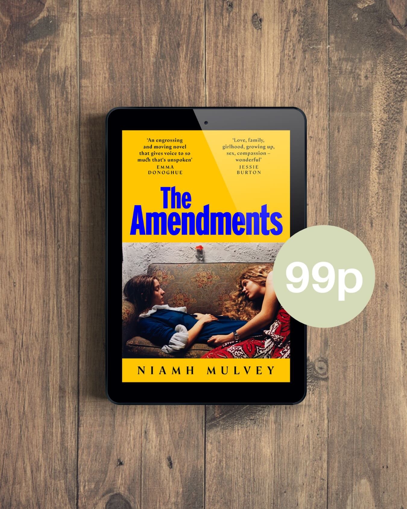 Niamh Mulvey&rsquo;s THE AMENDMENTS is in a Kindle Monthly Deal this March. 99p all month! ✨

Delving into the lives of the three generations of women, it&rsquo;s an extraordinary novel about love and freedom, belonging and rebellion - and about how 