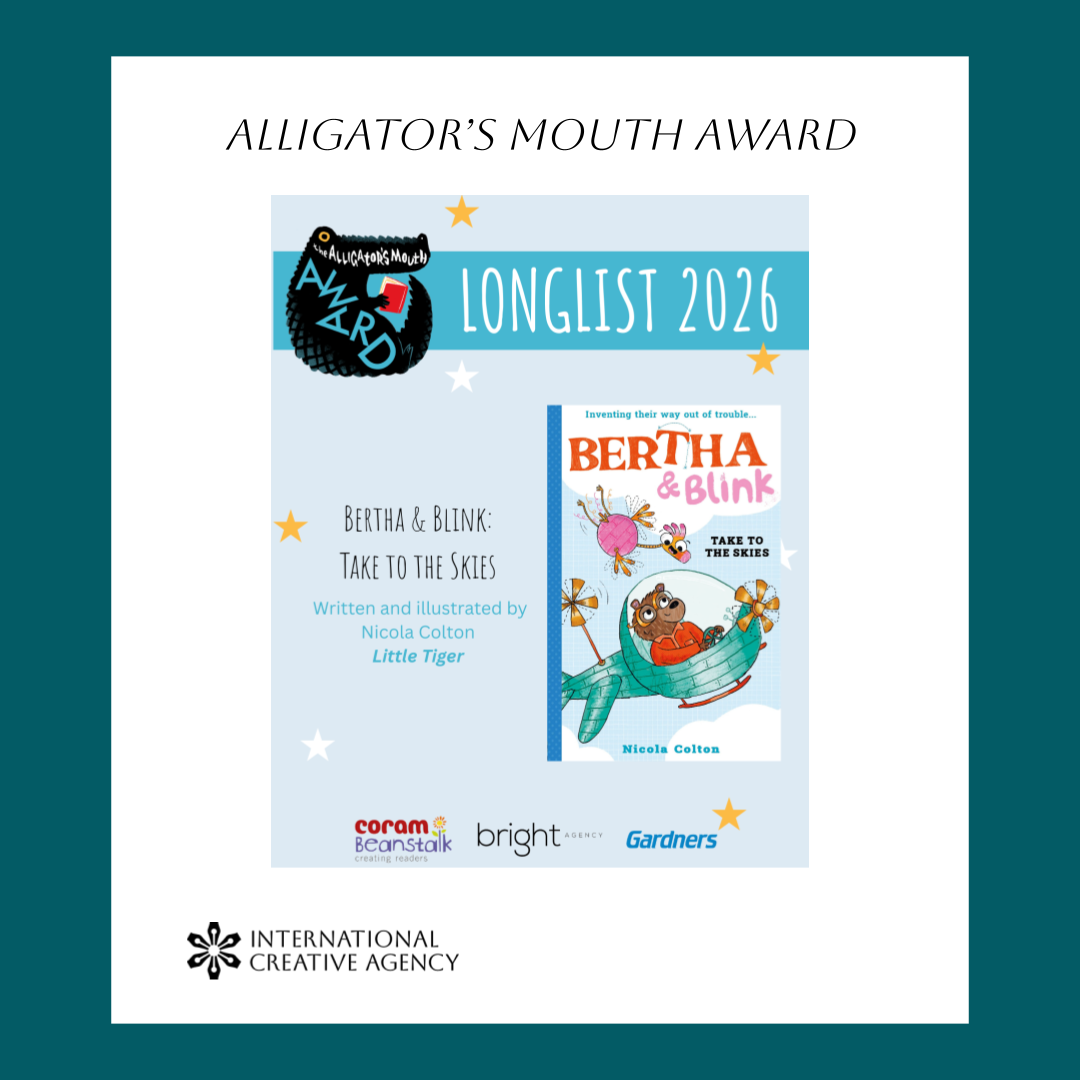 BERTHA AND BLINK: TAKE TO THE SKIES longlisted for the Alligator’s Mouth Award