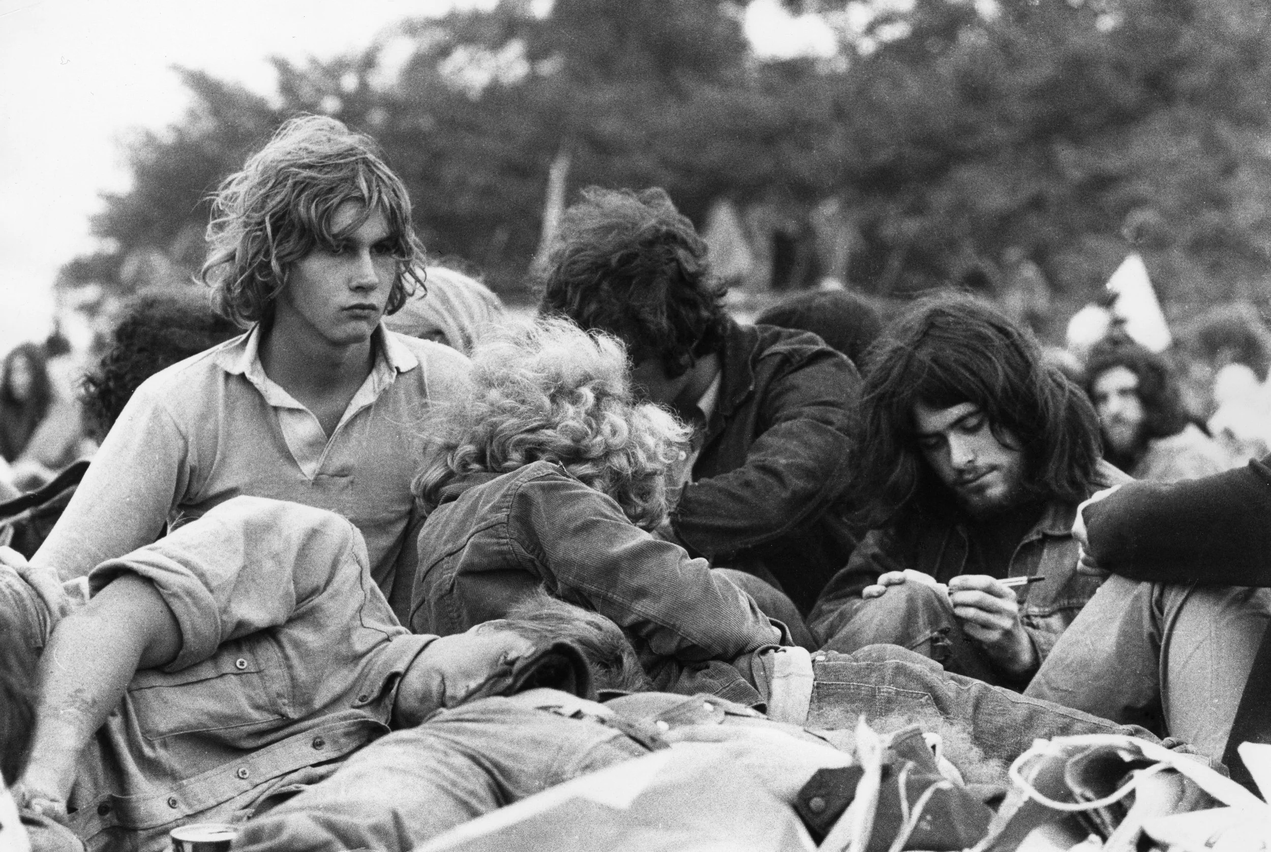 Glastonbury Festival in 1971. c Ron Reid Estate.  Camera Press Ref. 01813303.jpg