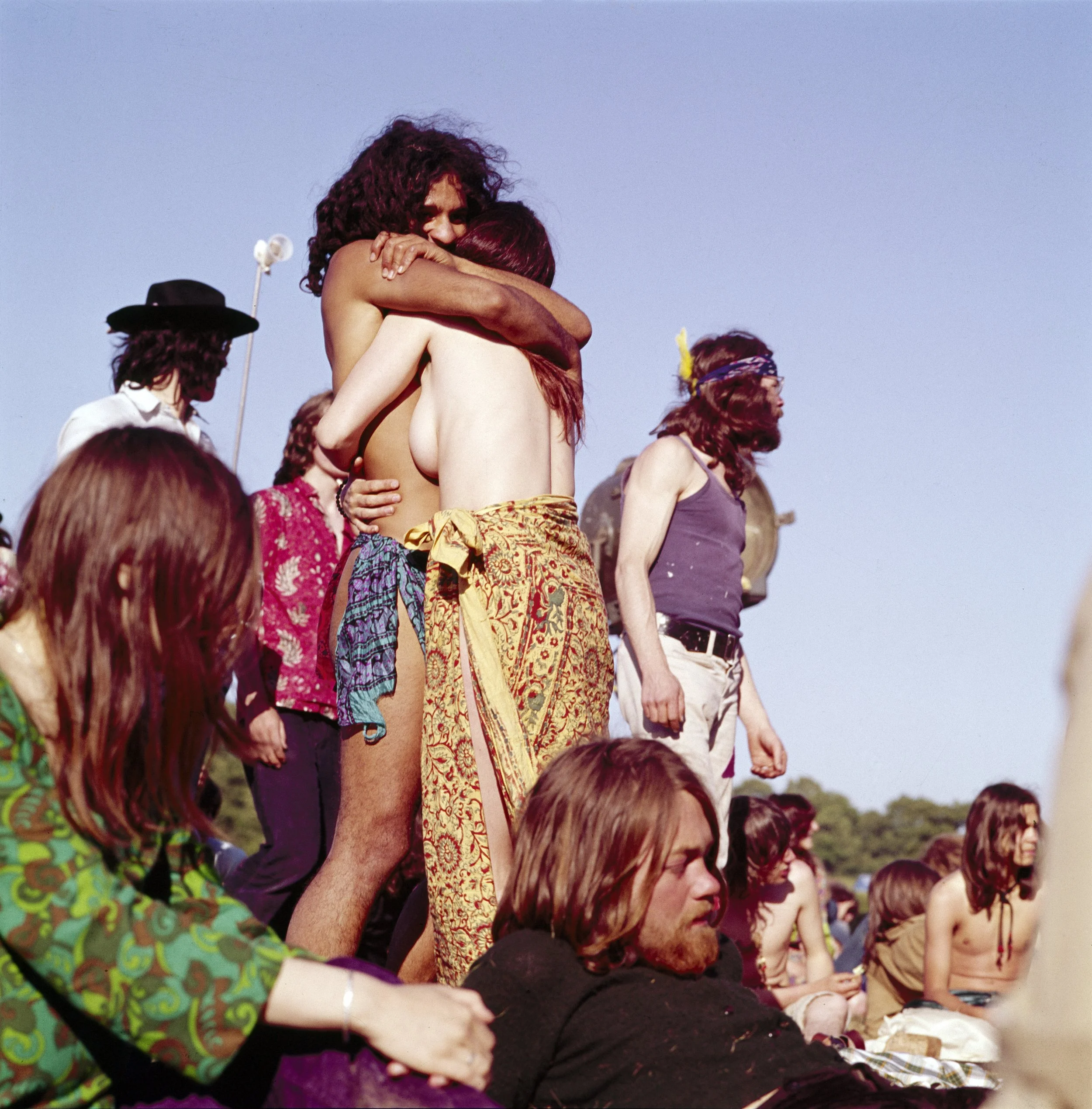 Glastonbury Festival in 1971. c Ron Reid Estate.  Camera Press Ref. 01107643.jpg