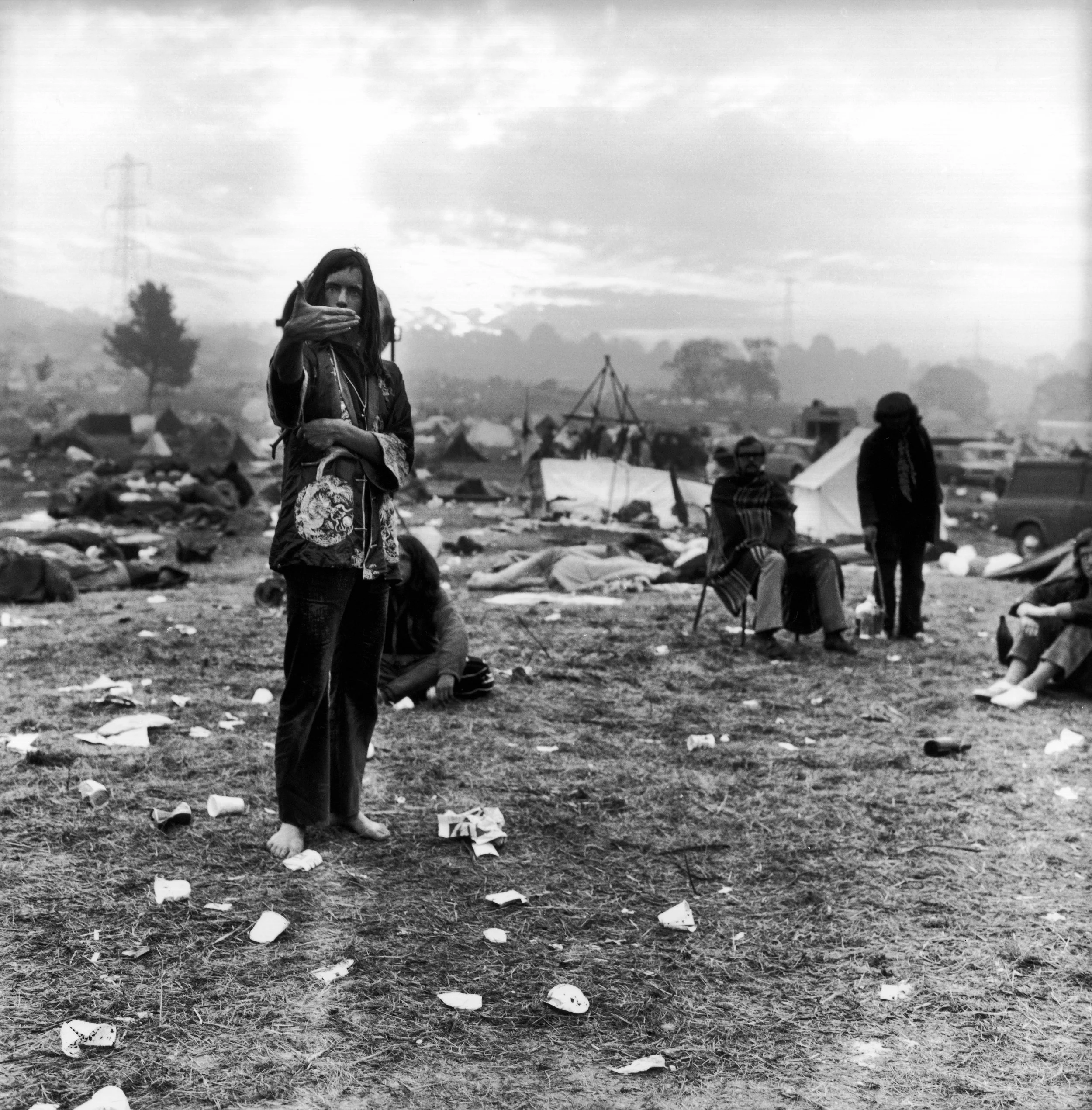 Glastonbury Festival in 1971. c Ron Reid Estate.  Camera Press Ref. 01107658.jpg