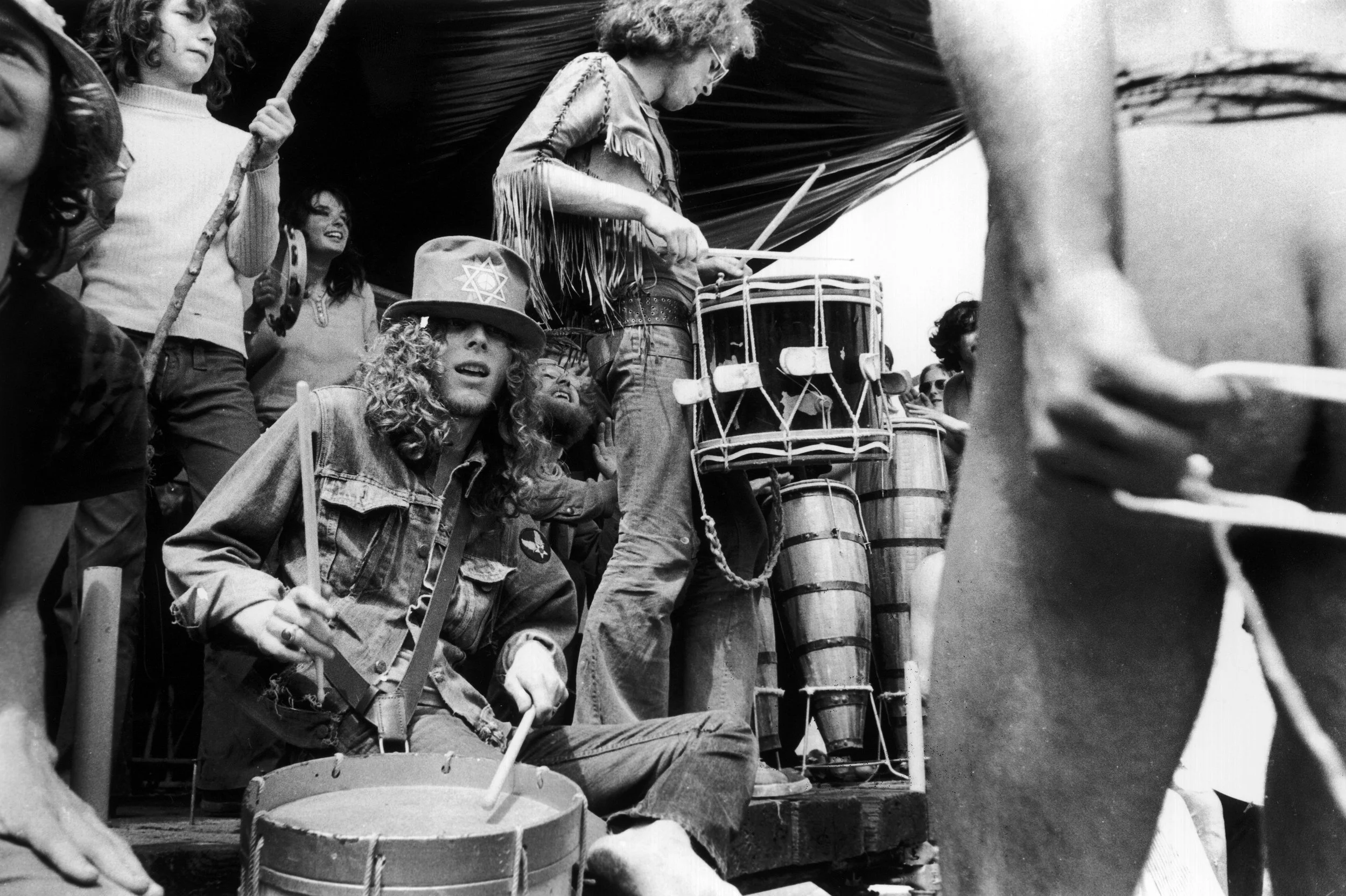 Glastonbury Festival in 1971. c Ron Reid archive.  Camera Press Ref. 01107635.jpg