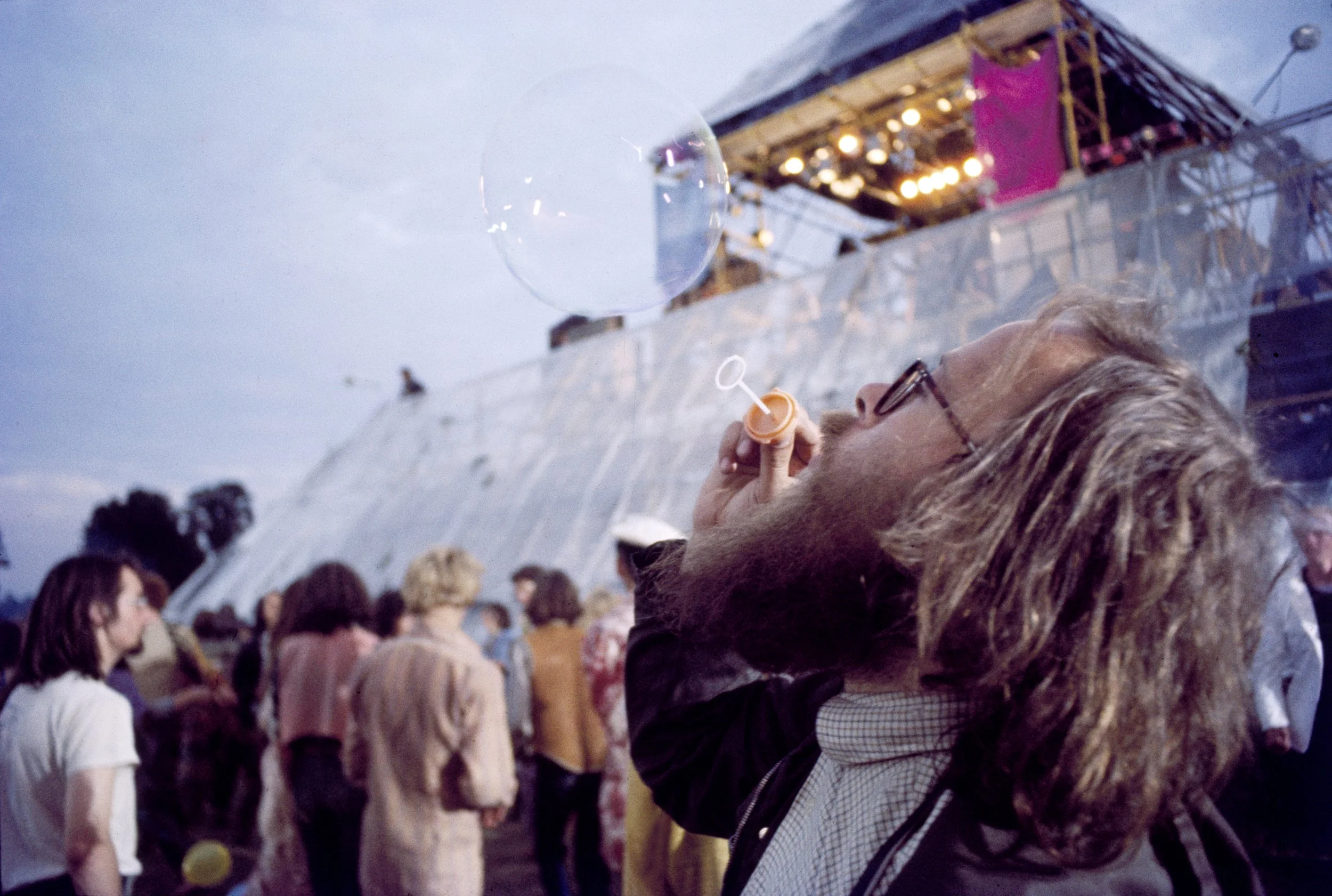 Glastonbury Festival in 1971. c Ron Reid Estate.  Camera Press Ref. 01107647.jpg