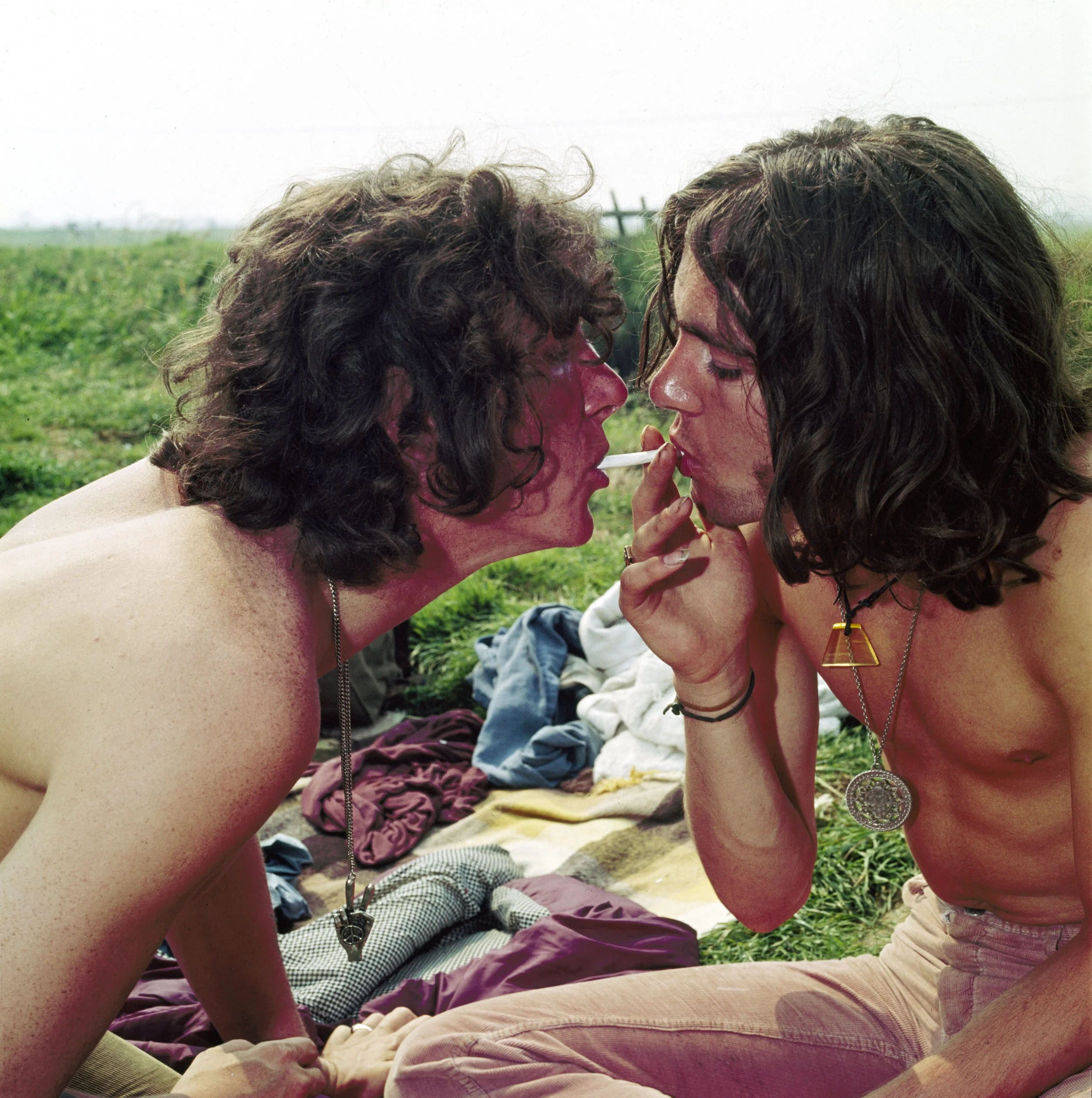 Glastonbury Festival in 1971. c Ron Reid archive.  Camera Press Ref. 01107634.jpg