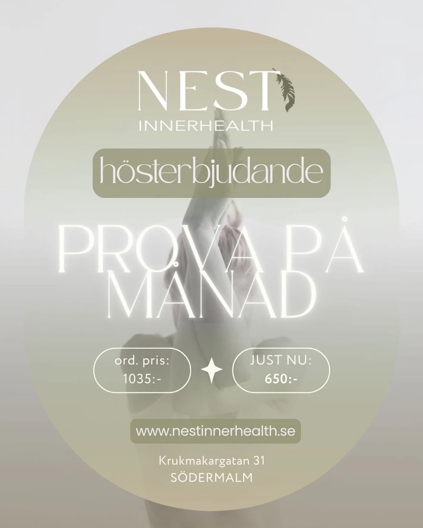 H&ouml;sten &auml;r h&auml;r och vi lyssnar in&aring;t till kroppens naturliga behov att landa lite&hellip;🍂🧘🏼

Ge dig sj&auml;lv (eller n&aring;gon annan?) en m&aring;nad att sl&auml;ppa taget, andas ut och fylla p&aring; med ny energi inf&ouml;r