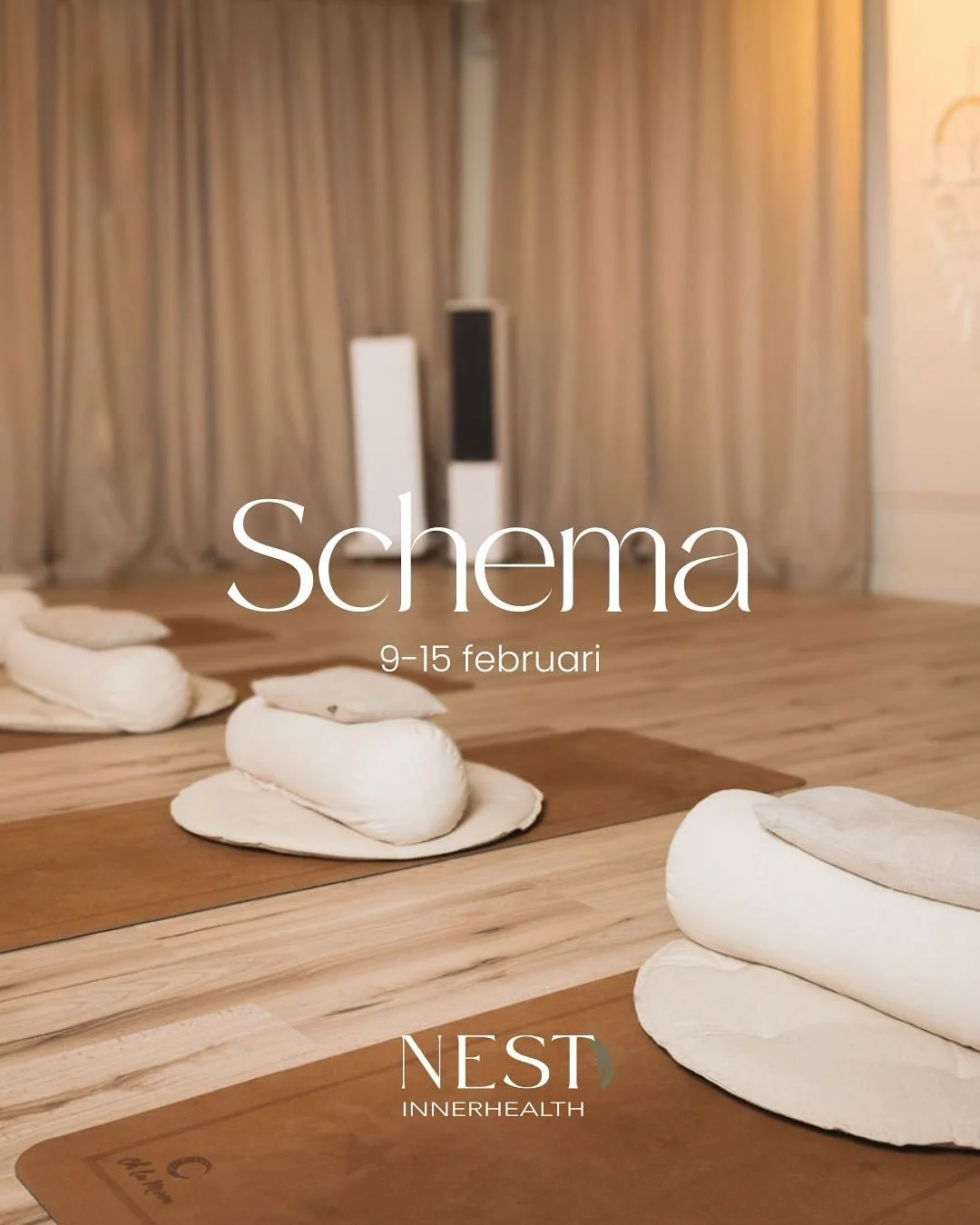 Happy Friday fina Nesters 🤗

H&auml;r kommer n&auml;sta veckas schema (v.7) - tagga en v&auml;n och boka er plats p&aring; l&auml;nken i v&aring;r profil eller p&aring; nestinnerhealth.se 🪶

Trevlig helg &ouml;nskar vi p&aring; NEST 🤍