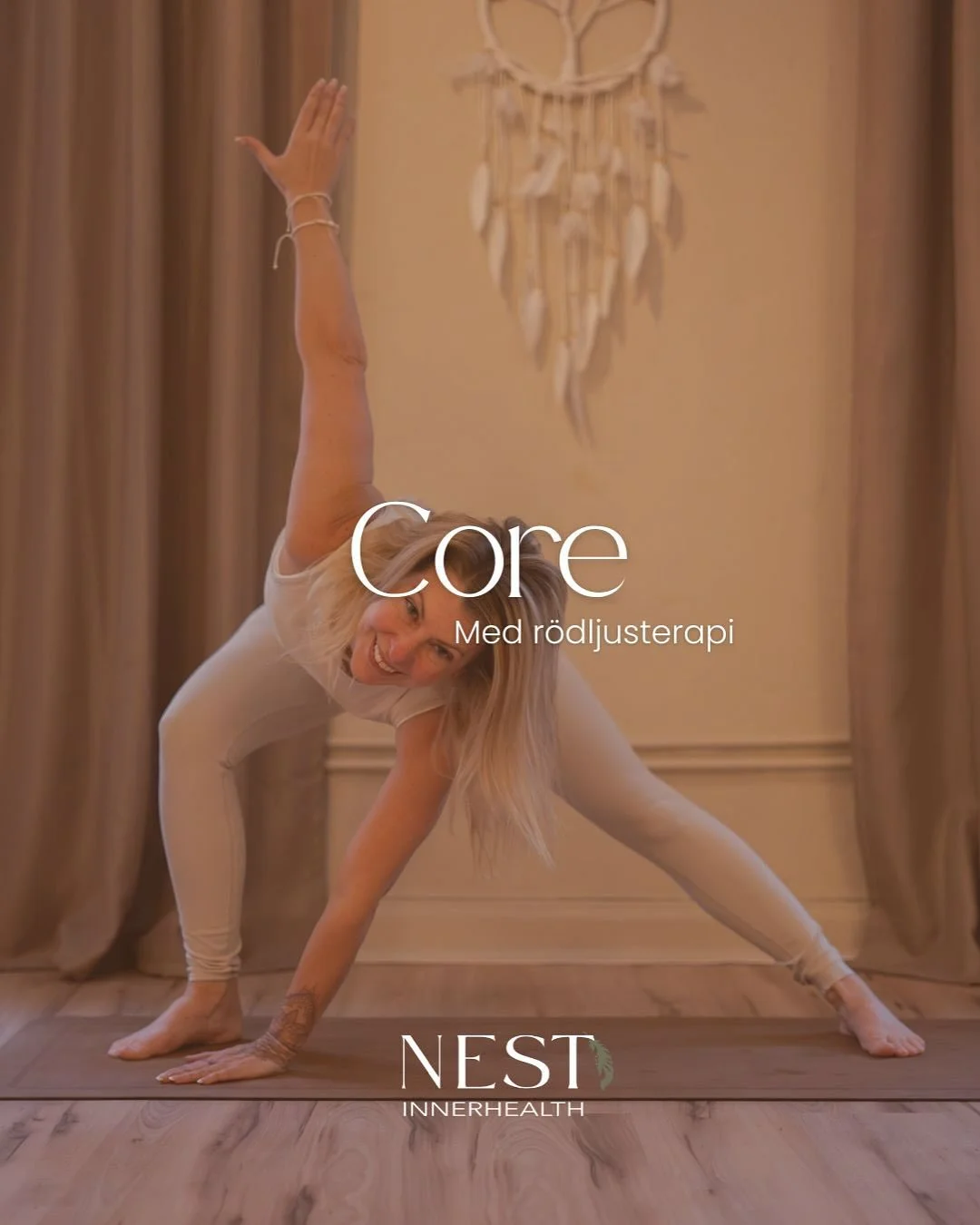 ~Core med r&ouml;dljusterapi~

V&auml;ck din core inifr&aring;n och ut med effektiv, medveten tr&auml;ning i v&auml;rmande infrar&ouml;tt ljus.

Bygg stabilitet, n&auml;rvaro och h&aring;llbar styrka &ndash; i ett motiverande tempo f&ouml;r alla niv&