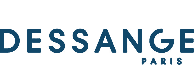 Logo de Dessange Paris, marque de soins capillaires et de beauté.