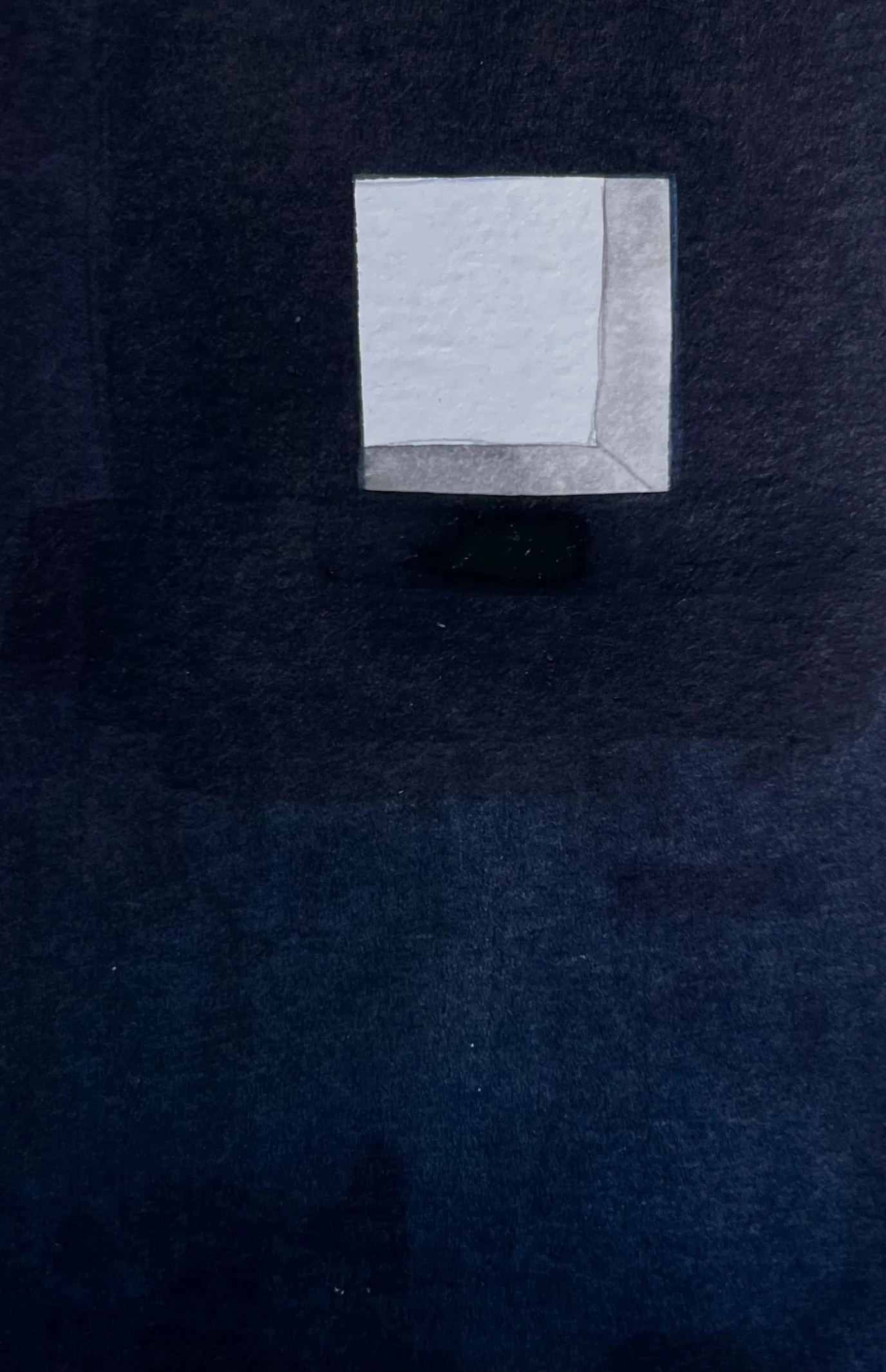 Titel 2026,
watercolor on paper
11,5  x 17,0 cm