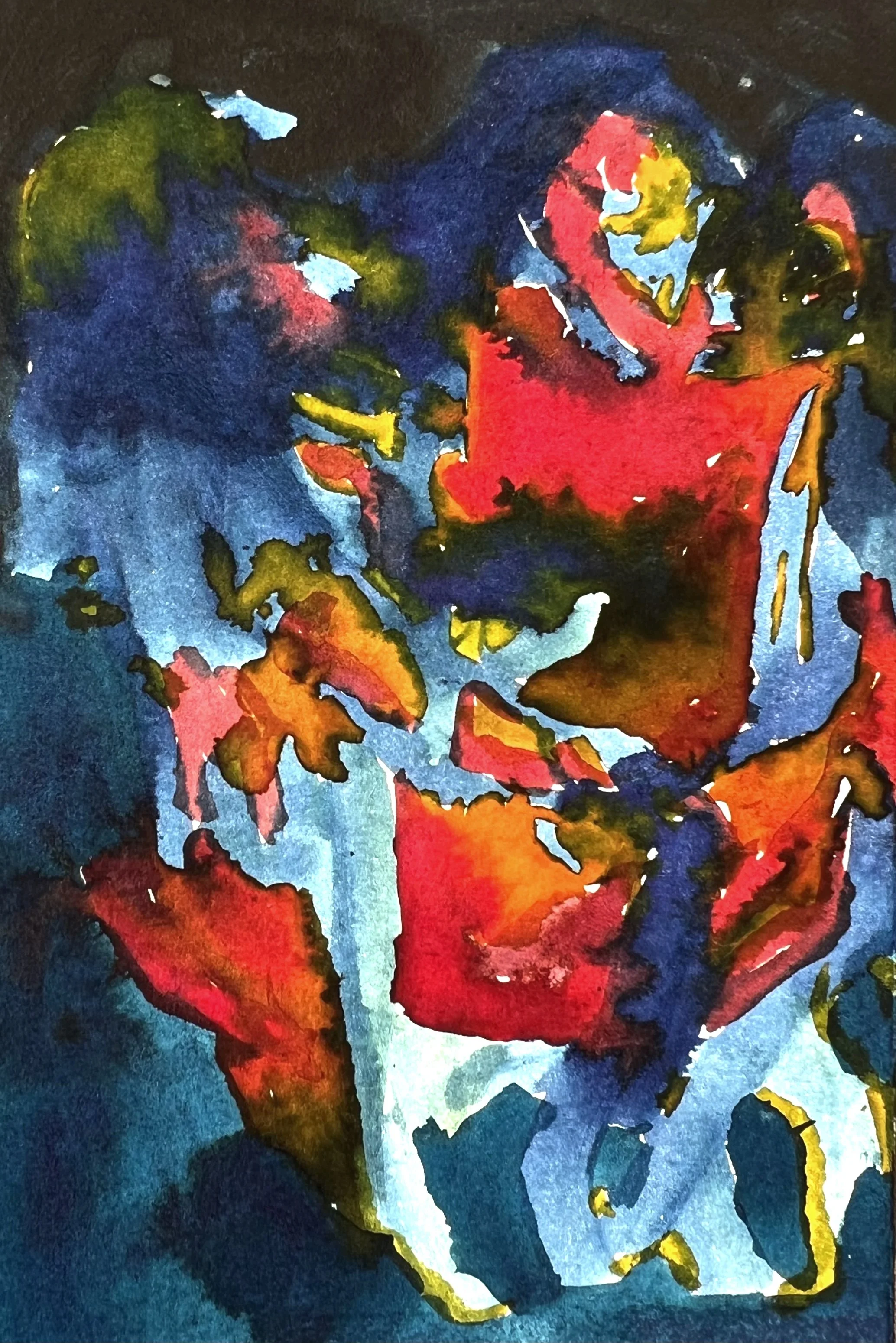 Fragments 2024,
watercolor on paper
10,5 x 14,8 cm