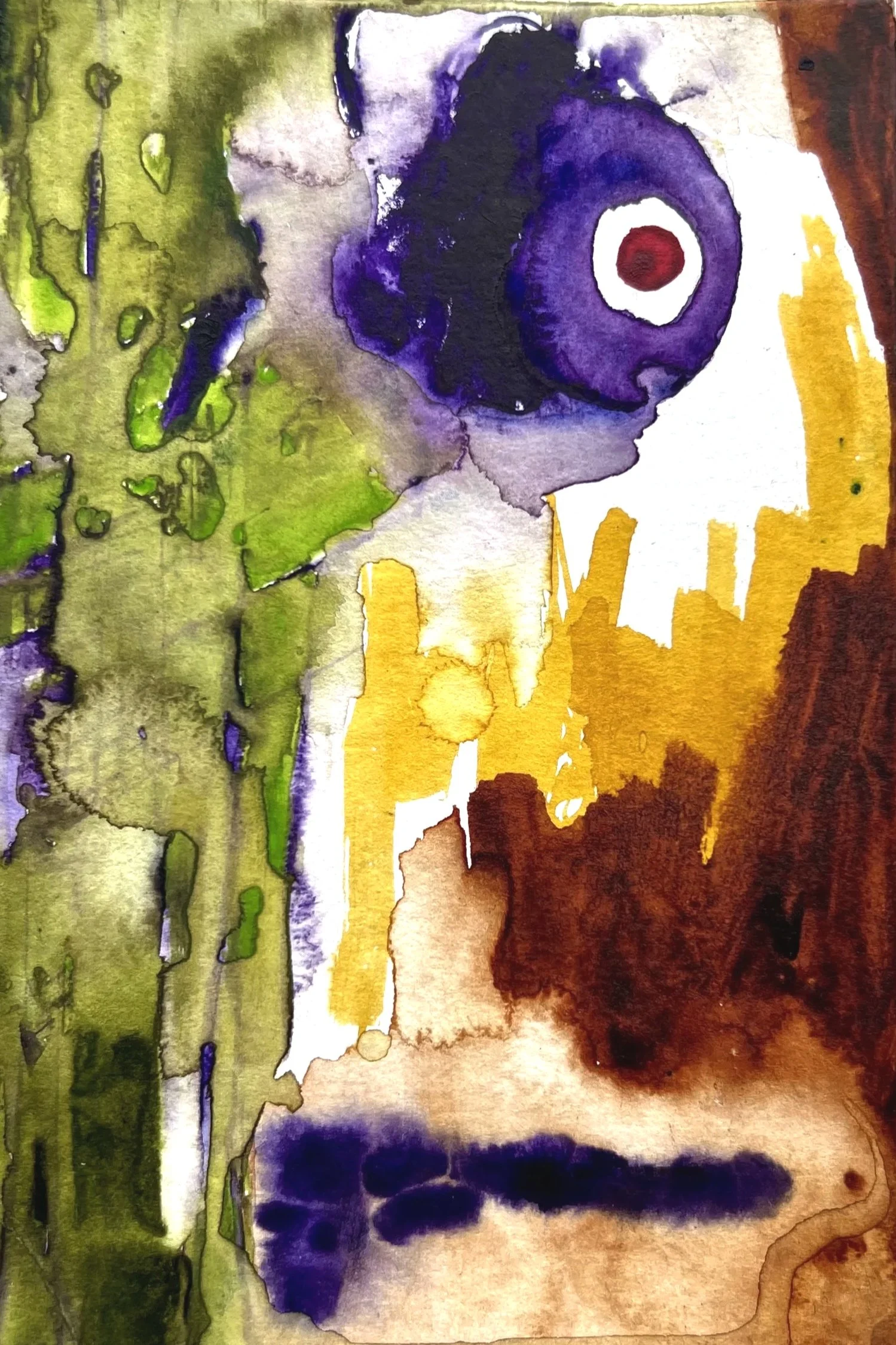 Untitled 2025,
watercolor on paper
10,5 x 14,8 cm