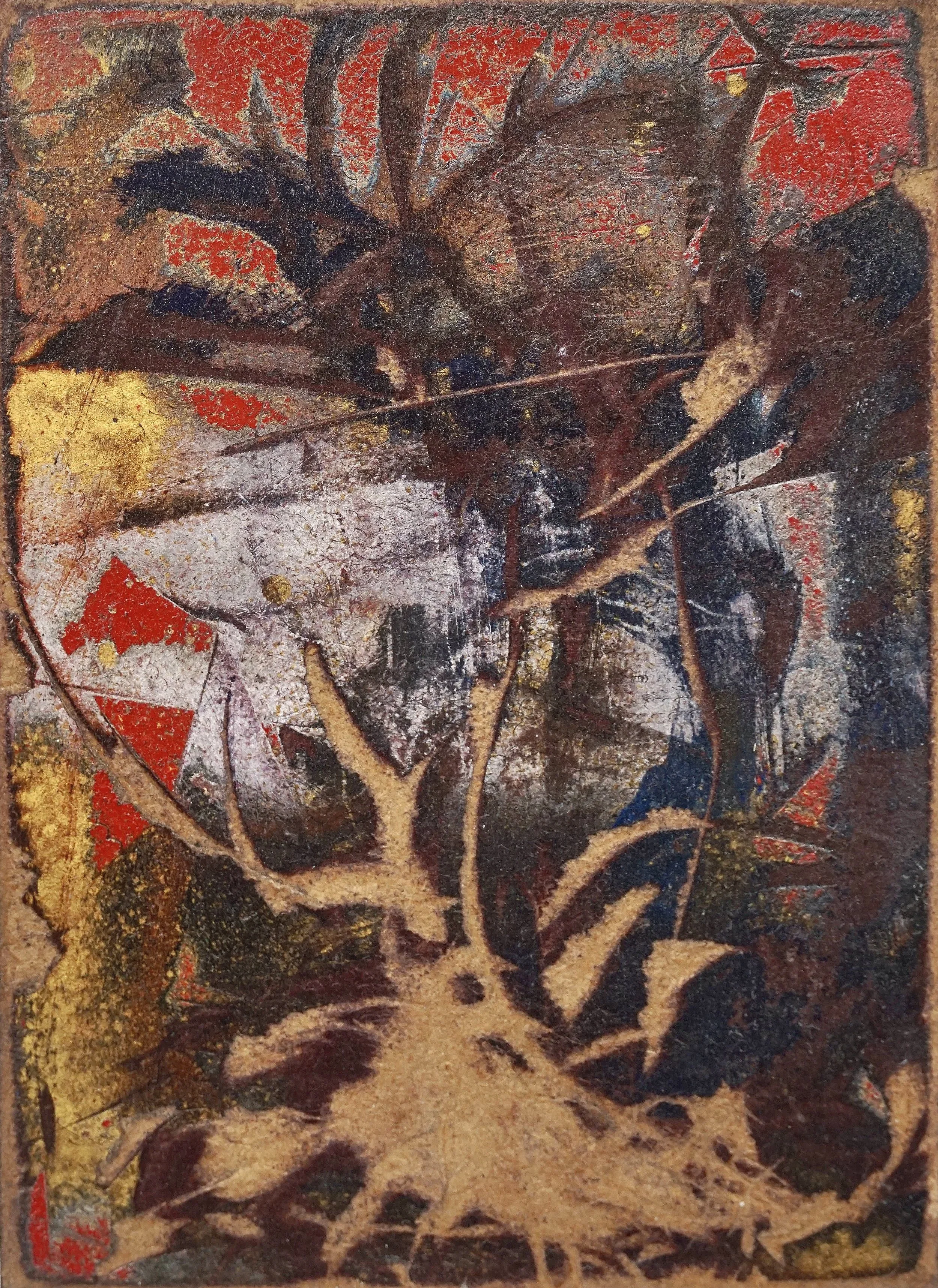 Untitled 2024
acrylic and grinding machine on MDF-block
13 x 18 cm