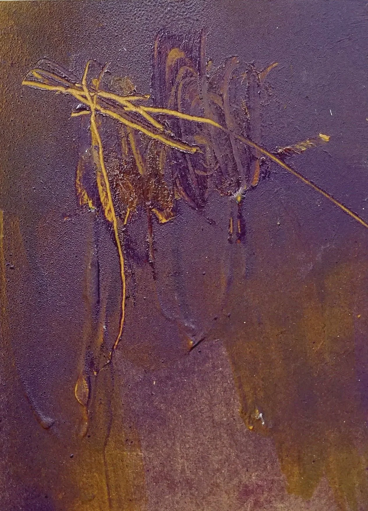 Untitled 2024
acrylic and grinding machine on MDF-block
13 x 18 cm