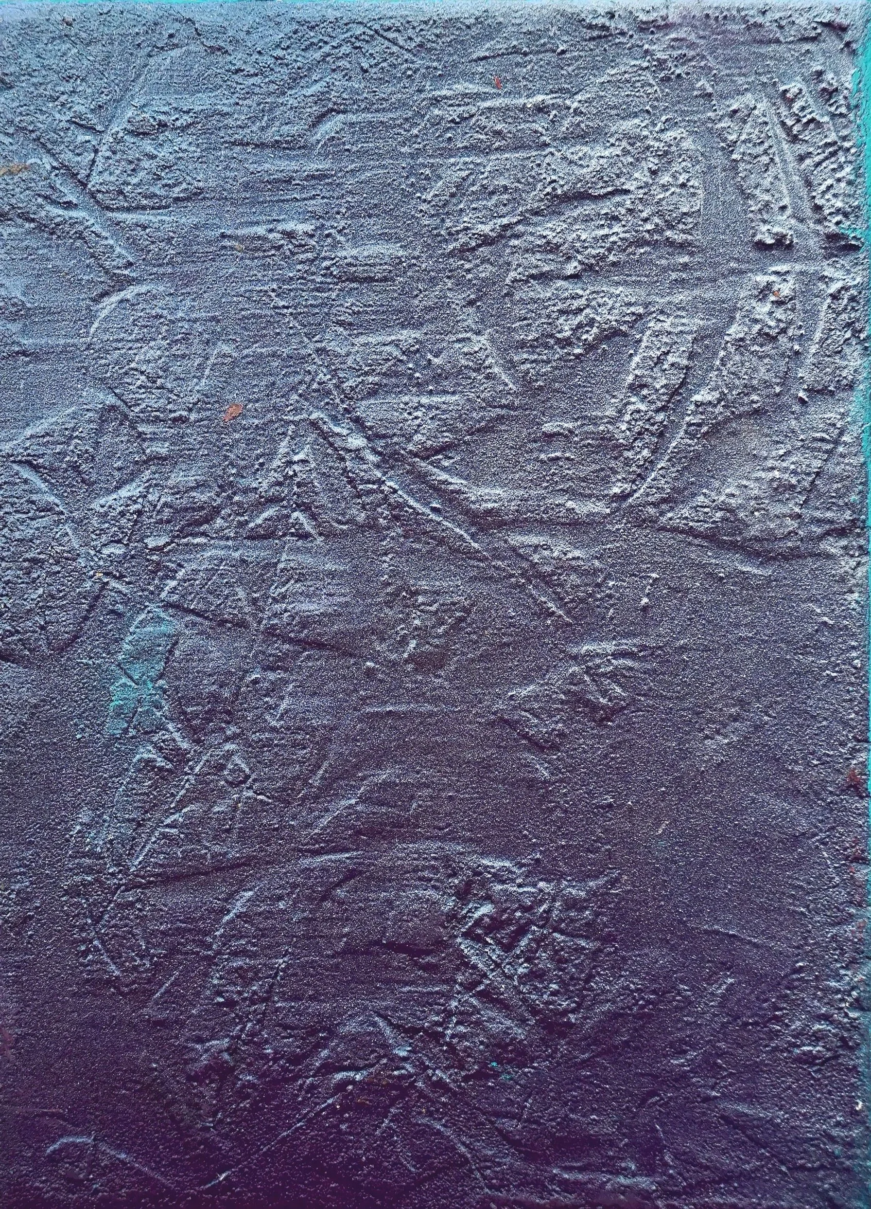 Untitled 2024
acrylic and grinding machine on MDF-block
13 x 18 cm