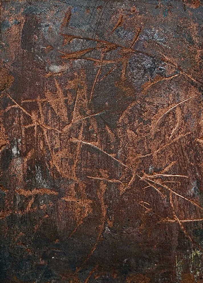 Untitled 2024
acrylic and grinding machine on MDF-block
13 x 18 cm