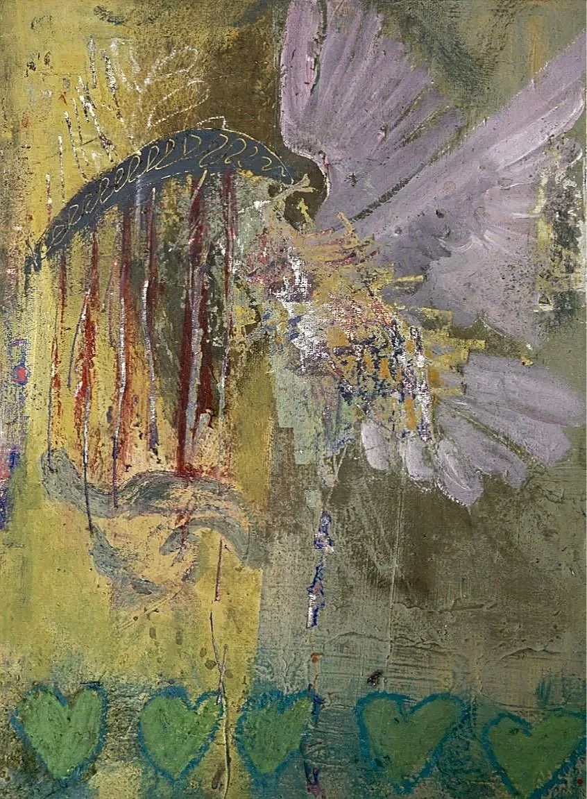 Fast 2026
oil, acrylic and soft pastel on carton
29,7  x 42,0 cm