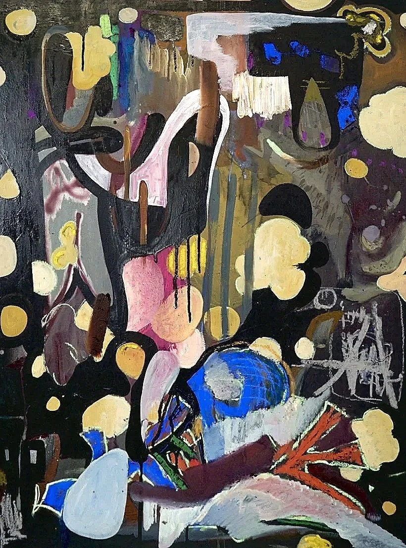 City Blues 2026
oil and acrylic on wood board
50 x 70 cm