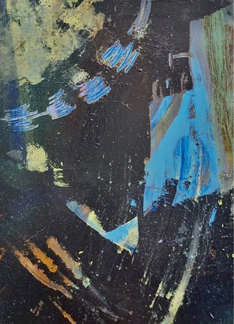 Umbrella 2026
acrylic and grinding machine on MDF-block
13 x 18 cm